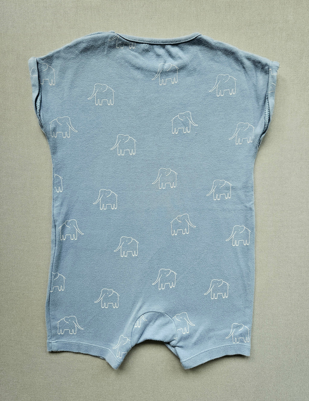 Next Kurzarm Playsuit / Einteiler 🐘 | Gr. 86