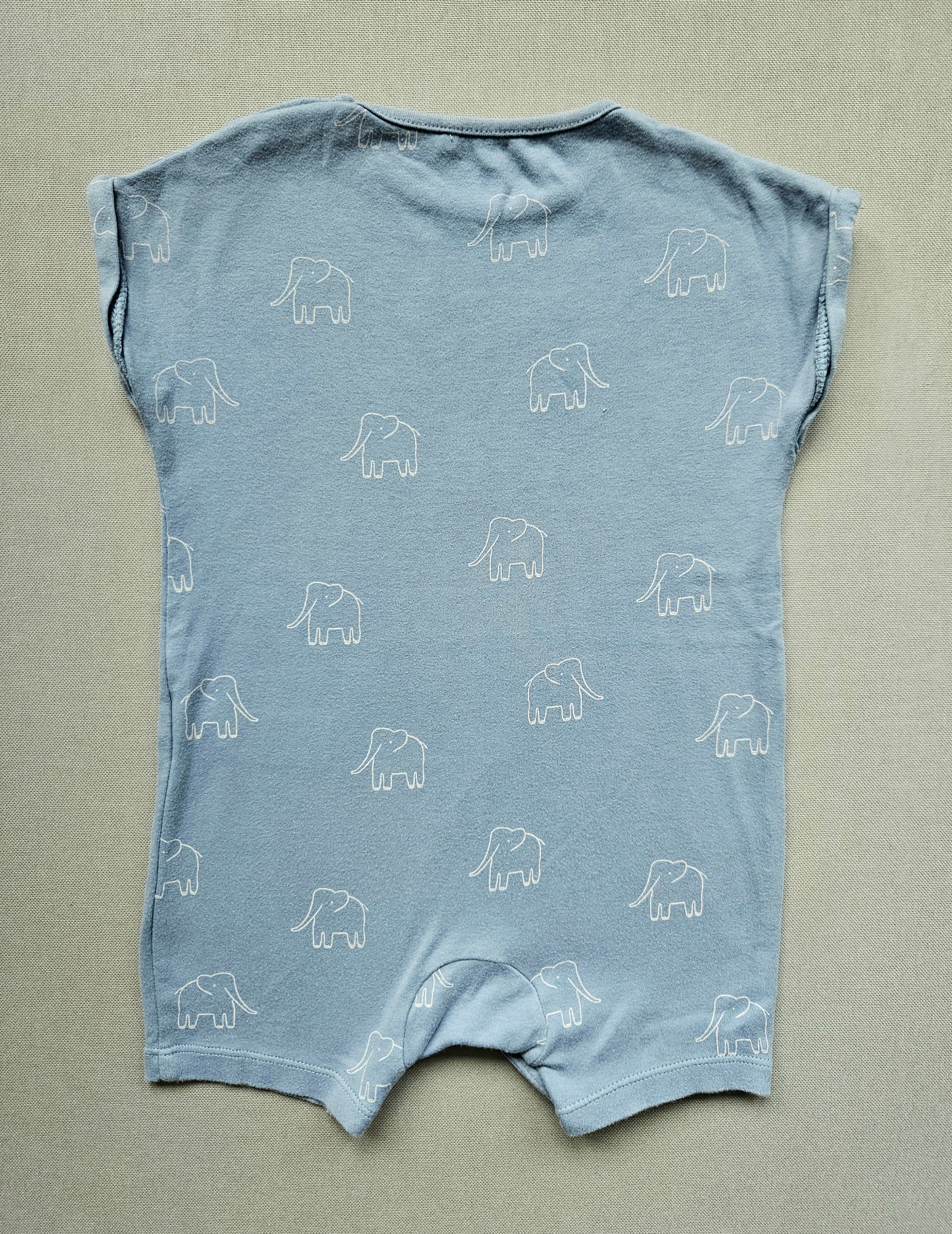 Next Kurzarm Playsuit / Einteiler 🐘 | Gr. 86