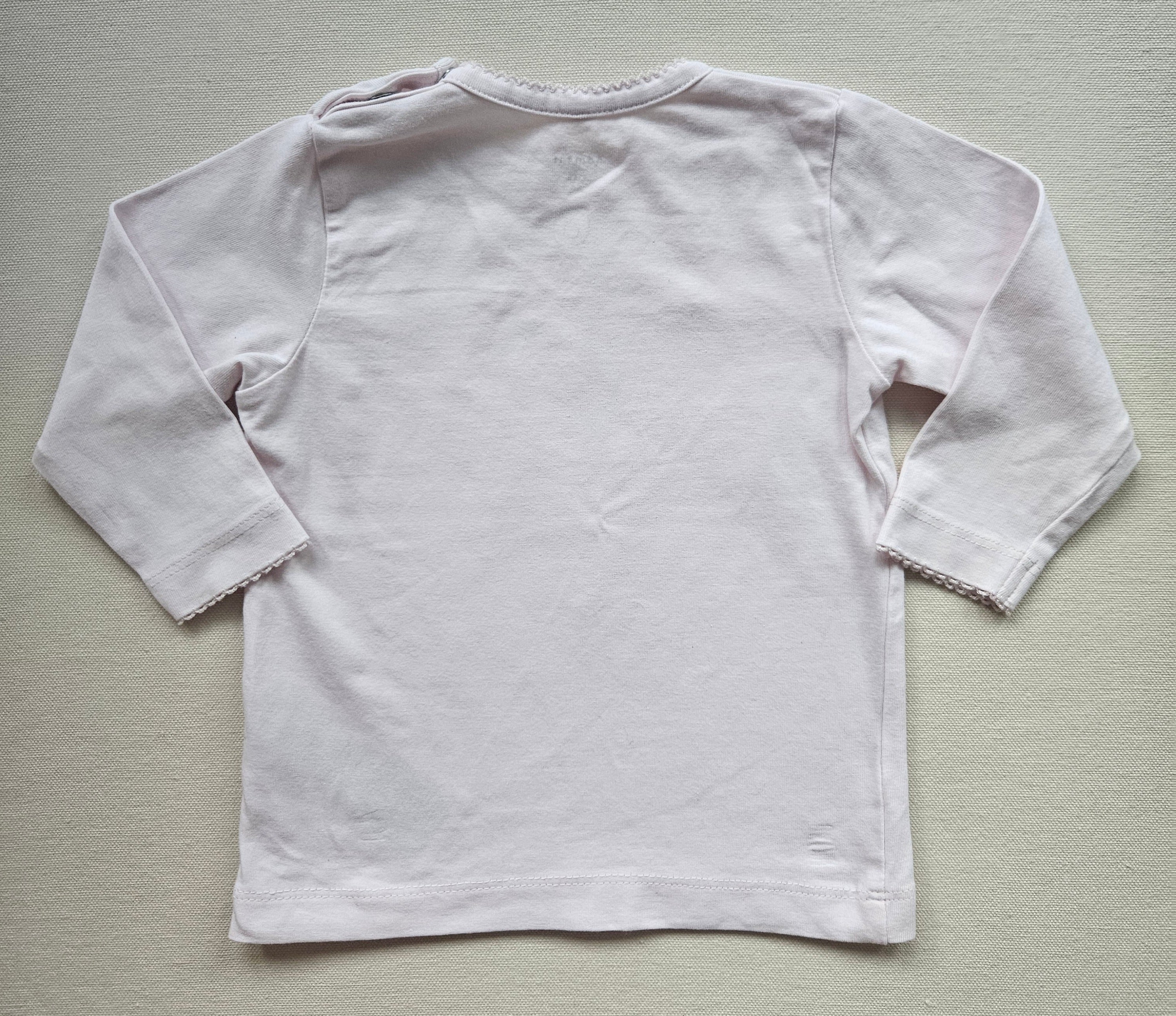 Name It Langarmshirt mit Blumenmotiv | Gr. 68