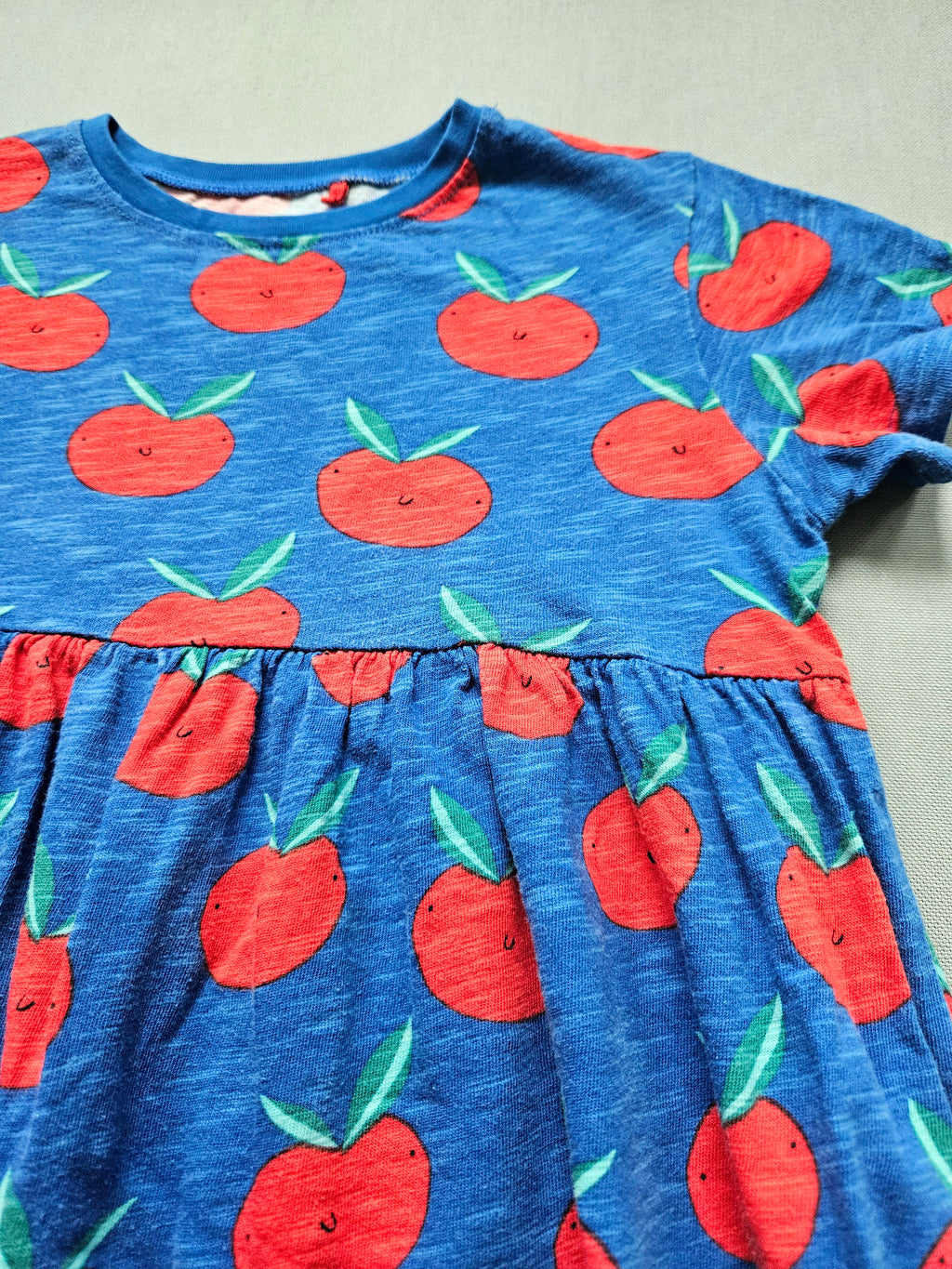 Sommerkleid mit Apfelprint - Größe 110 - NEXT