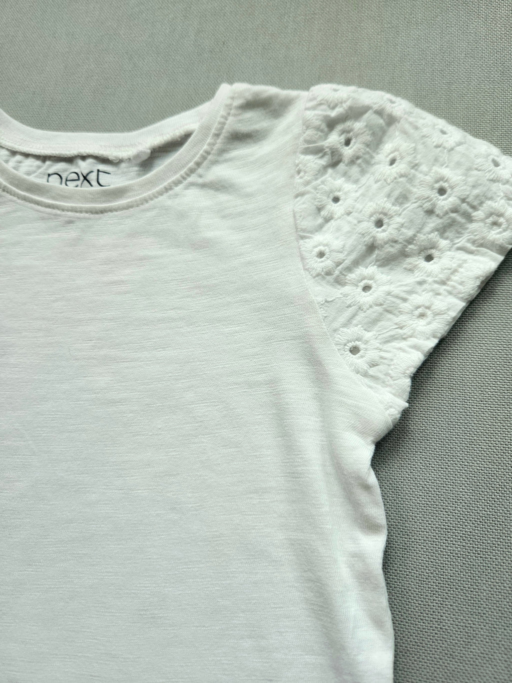 Sommer-Outfit Jeansshorts + Shirt - Größe 86 - NEXT