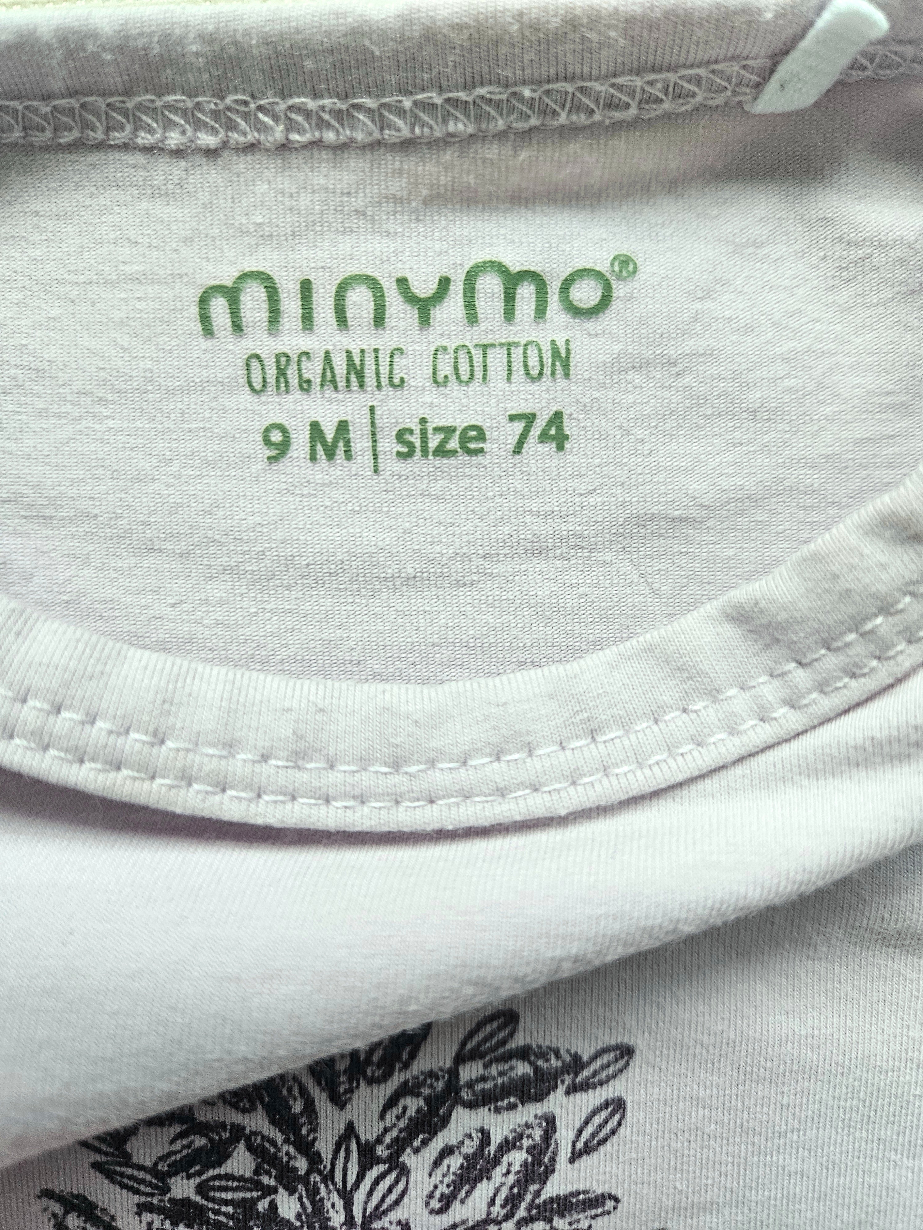 Minymo Organic Cotton Set mit Langarmshirt & Leggings | Gr. 74