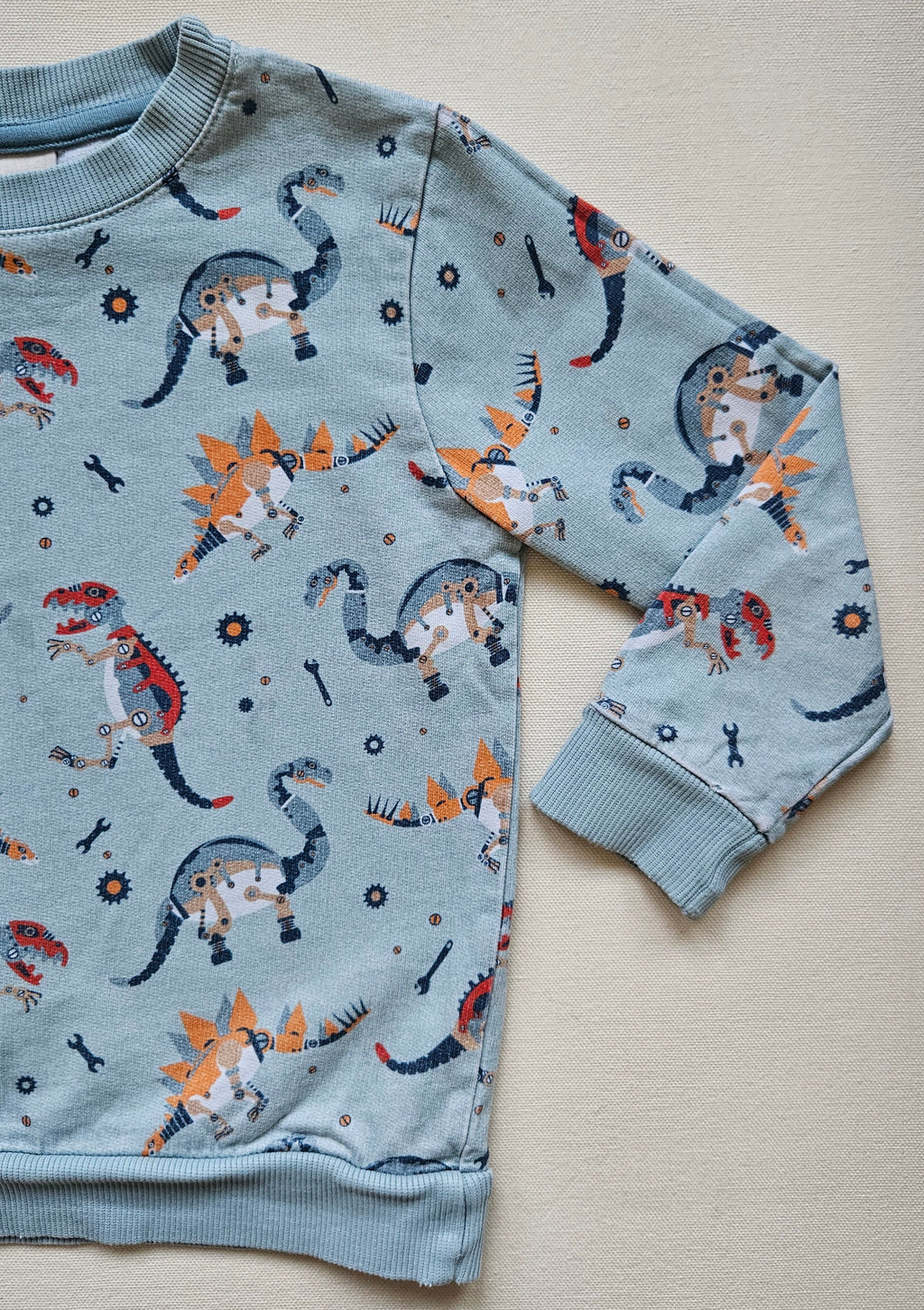 ALANA & NEXT Jungen-Set – Dino-Sweatshirt & Jogginghose 🦕 | Gr. 98