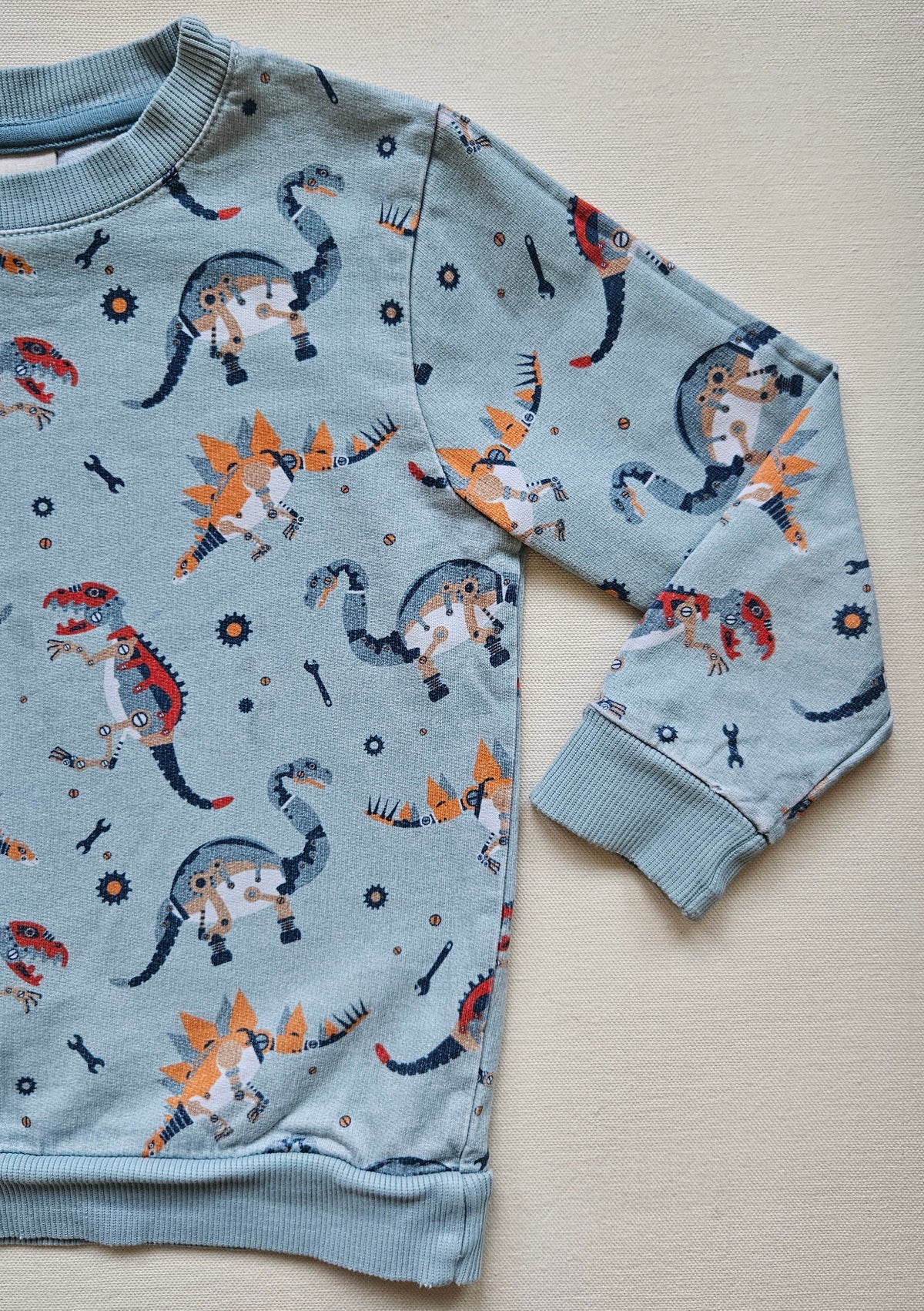 ALANA & NEXT Jungen-Set – Dino-Sweatshirt & Jogginghose 🦕 | Gr. 98