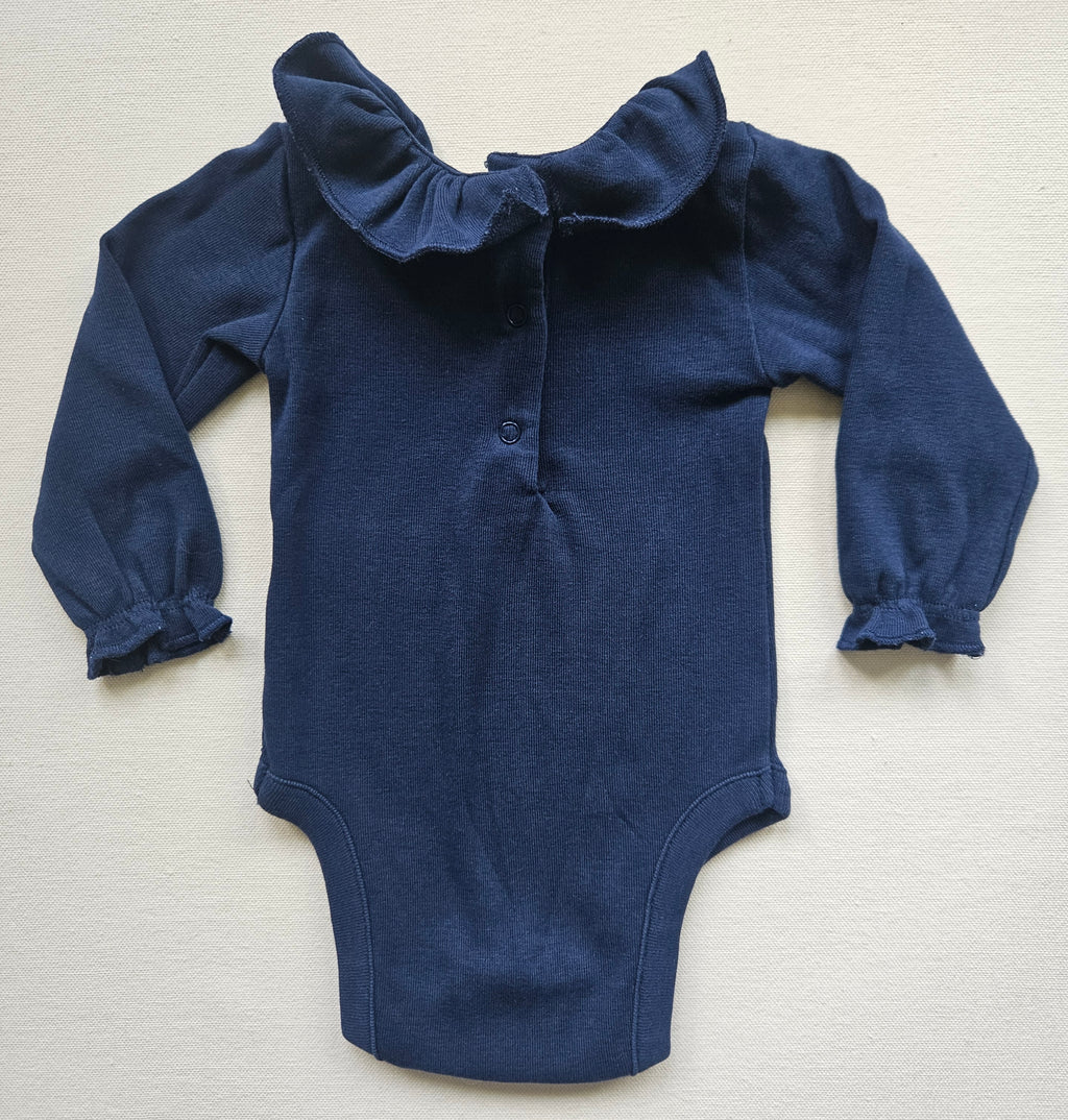 NEXT Baby 2-teiliges Set mit Karokleid & Rüschenbody | Gr. 62