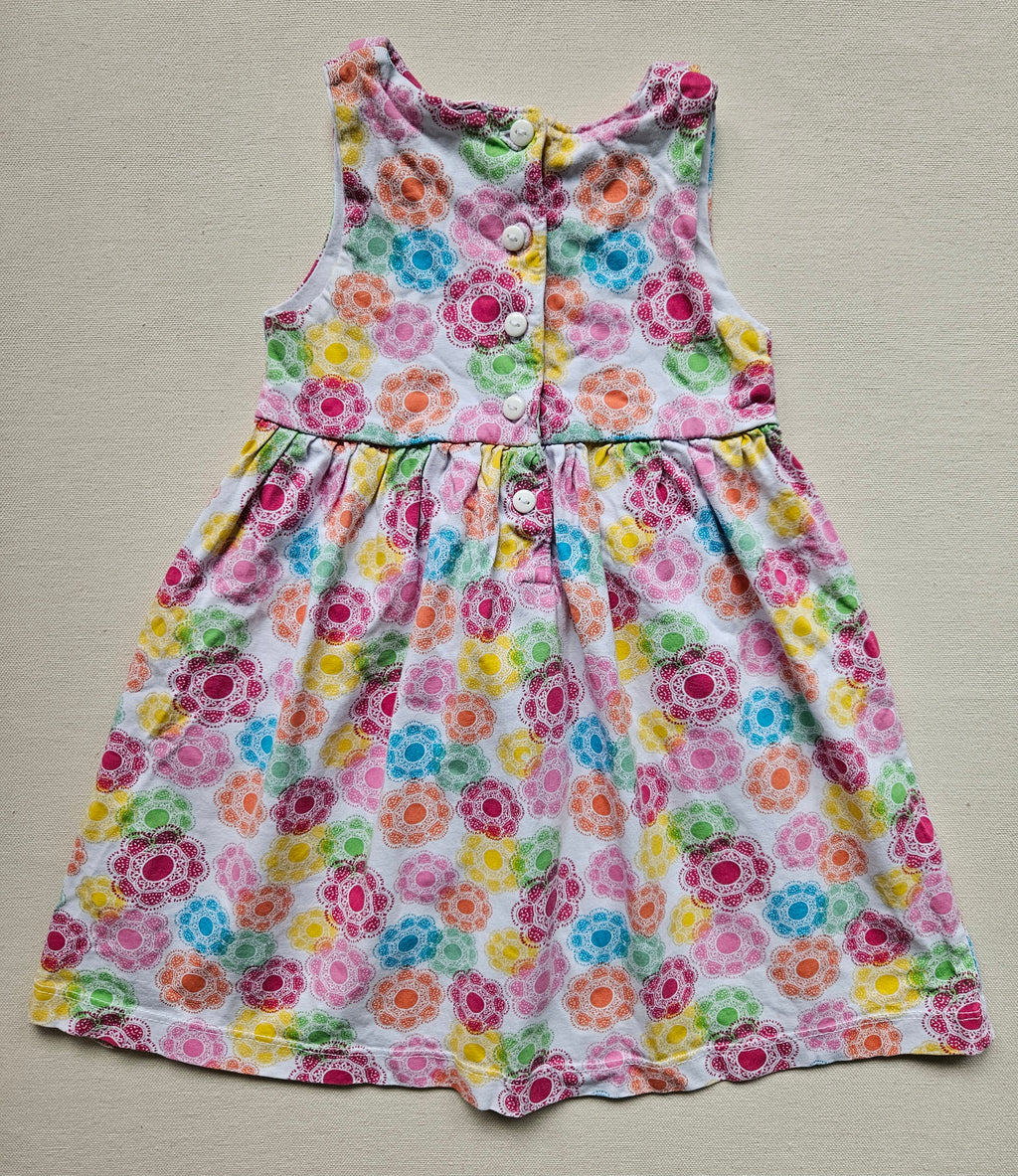 Liegelind Sommerkleid mit buntem Blumenprint 💮 | Gr. 80