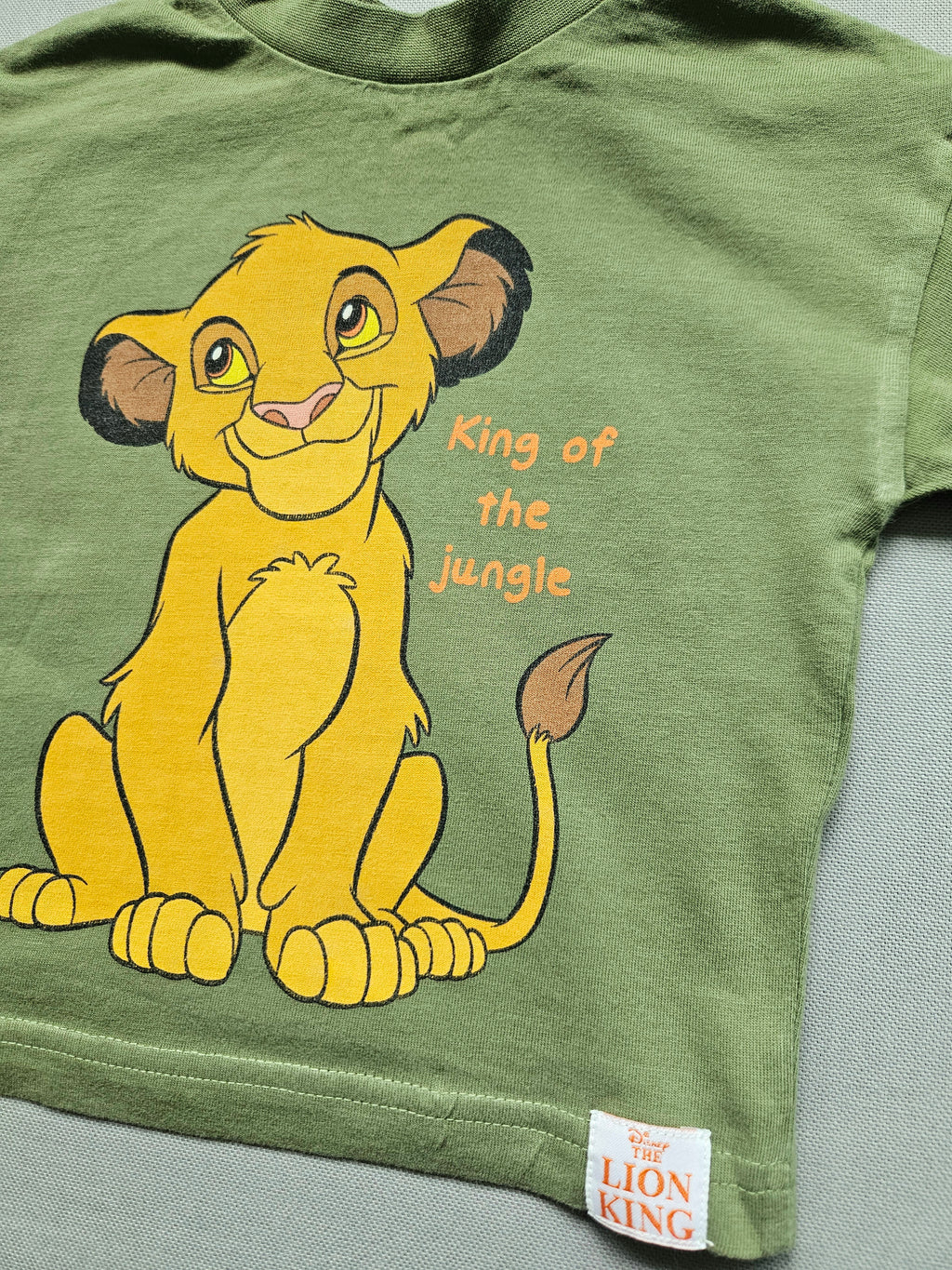 Next Simba T-Shirt „King of the Jungle“ 🦁 | Gr. 74