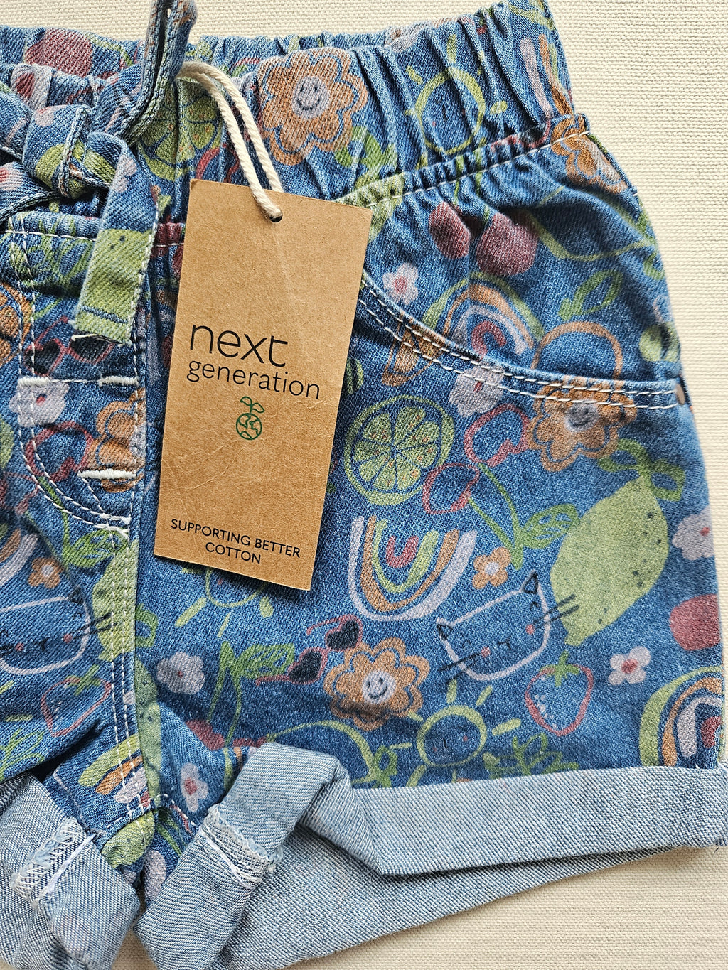 Next Outfit-Set mit Strickjacke & Shorts Neu | Gr. 92