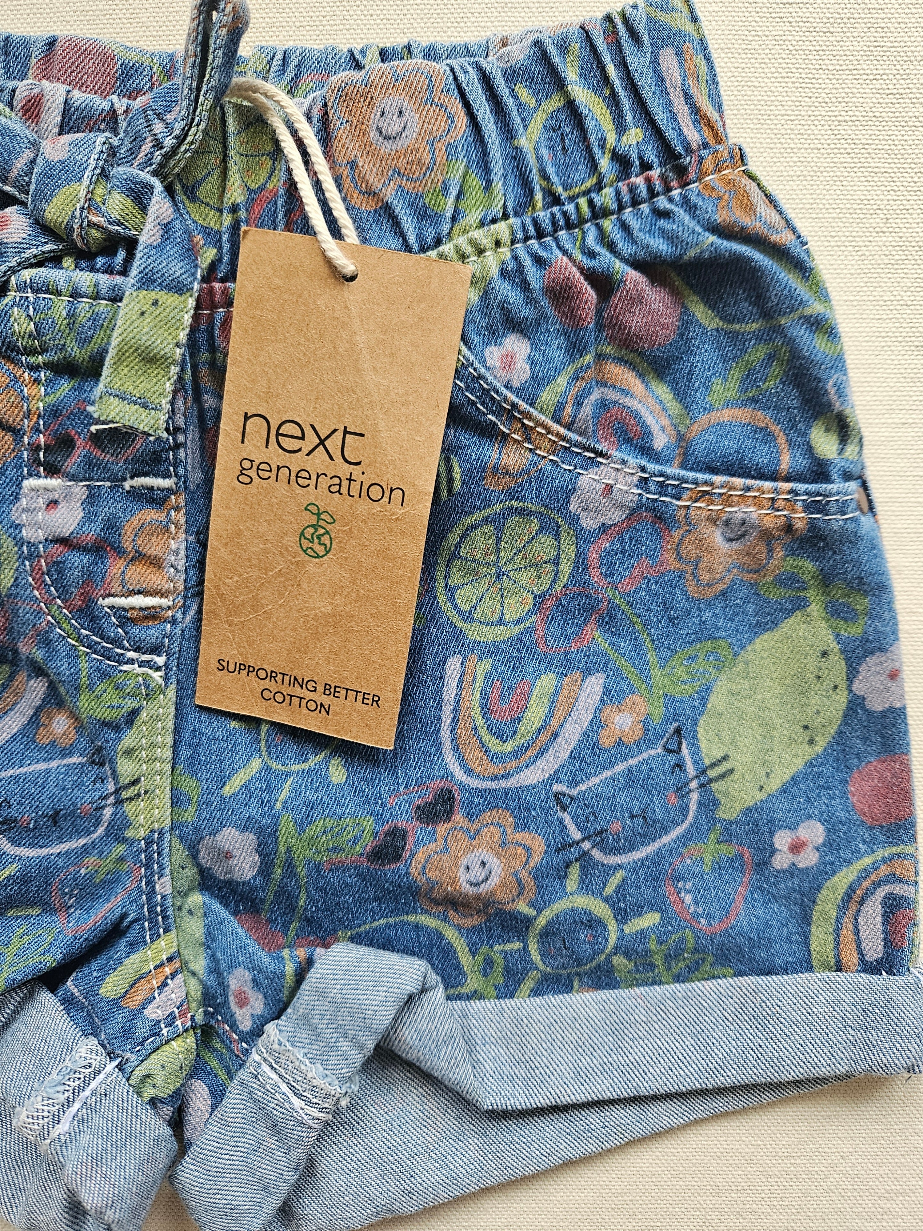 Next Outfit-Set mit Strickjacke & Shorts Neu | Gr. 92
