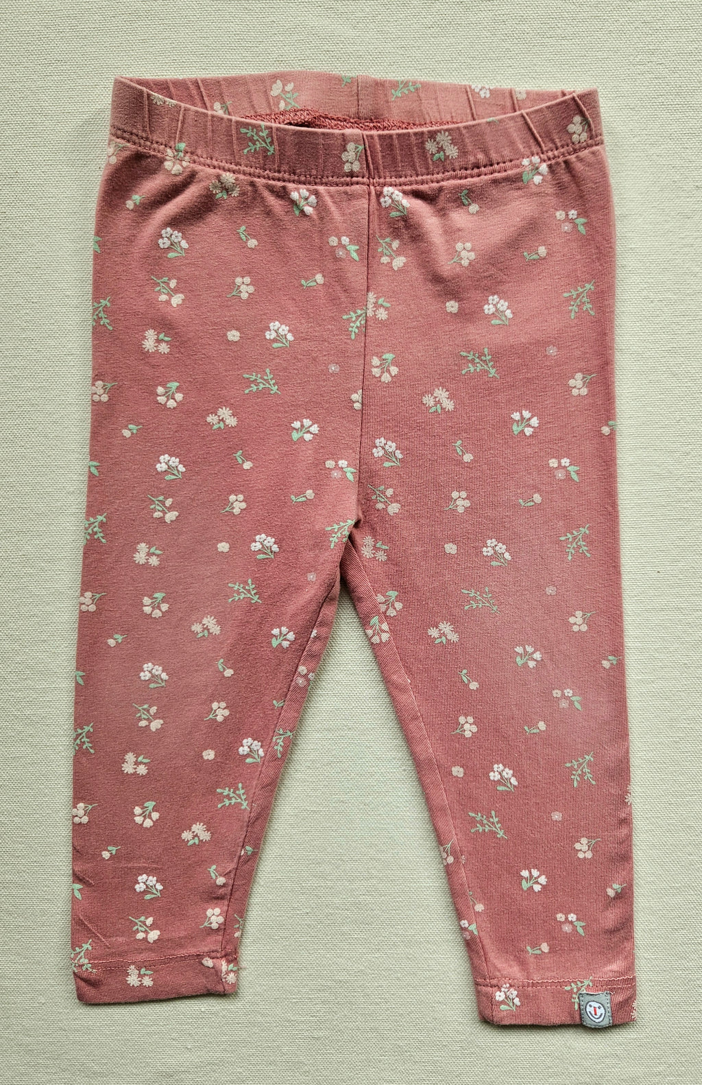 Liegelind Set mit Hasen-Shirt & Blumenleggings 🐰 | Gr. 74