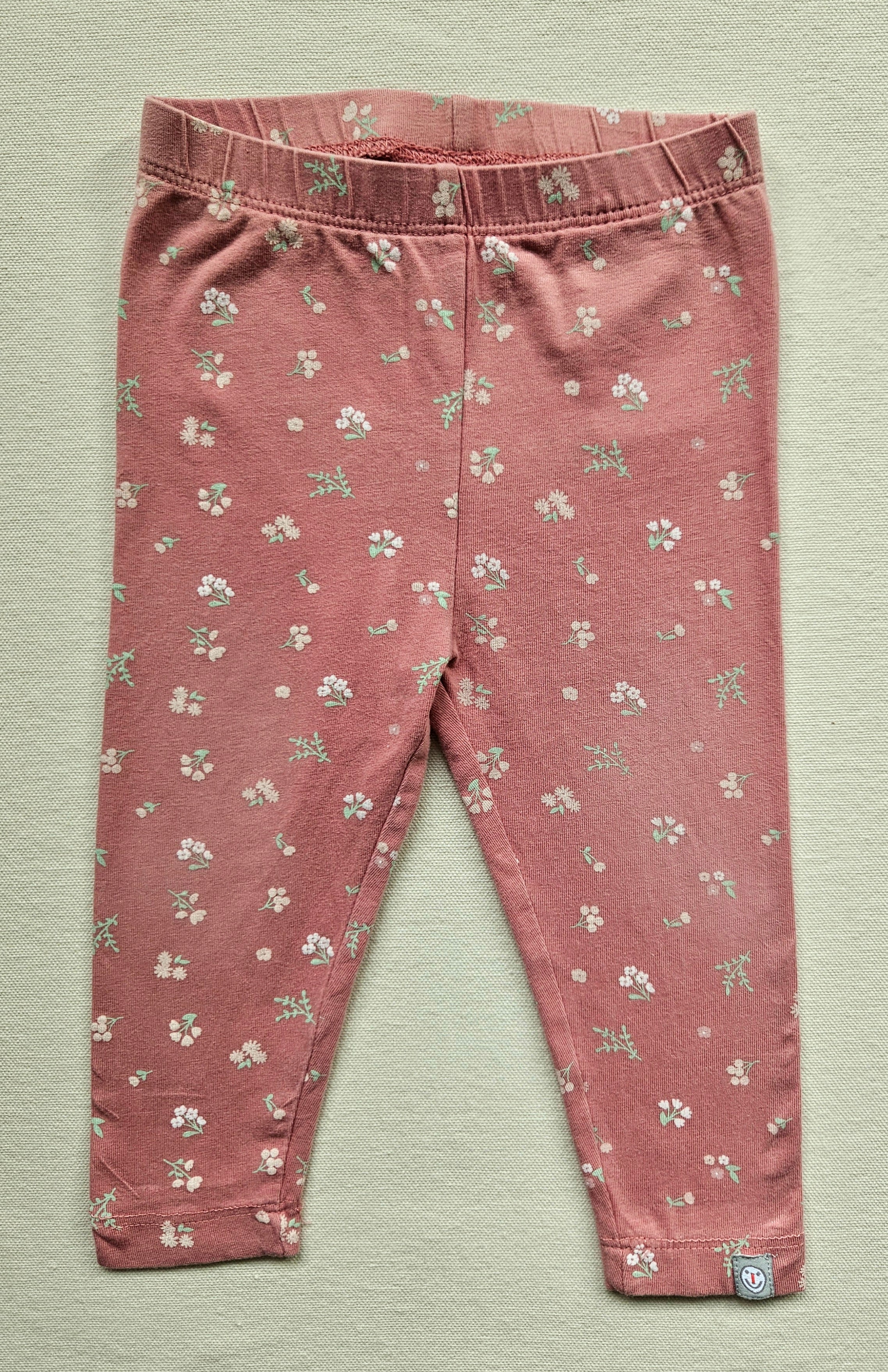 Liegelind Set mit Hasen-Shirt & Blumenleggings 🐰 | Gr. 74