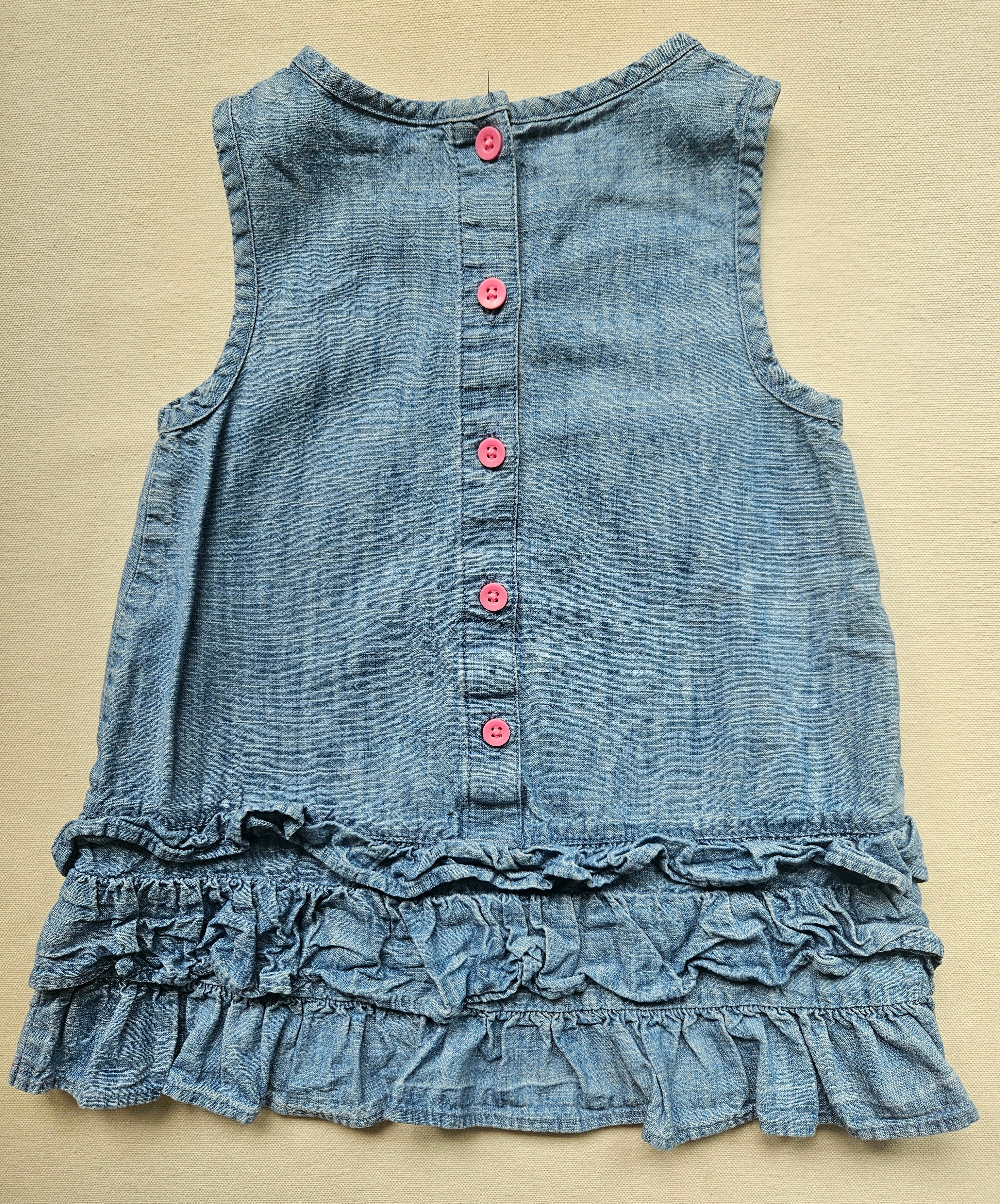 Next Baby Jeanskleid mit Fuchs-Motiv 🦊 | Gr. 86