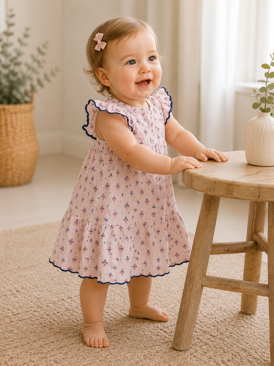 Carter's Sommerkleid mit Blumenmuster | Gr. 74