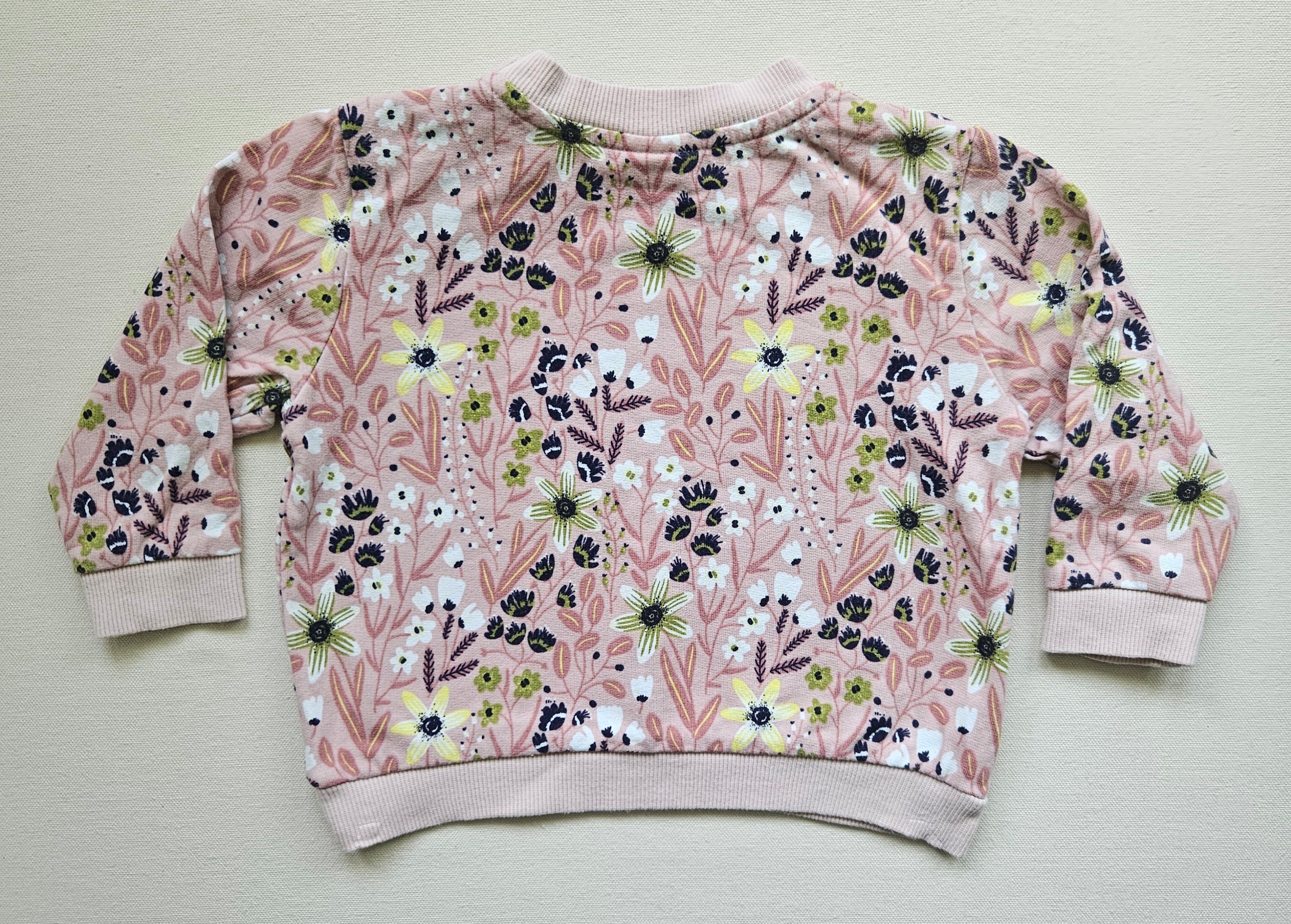 Alana Bio-Sweatshirt mit Blumenmuster | Gr. 80