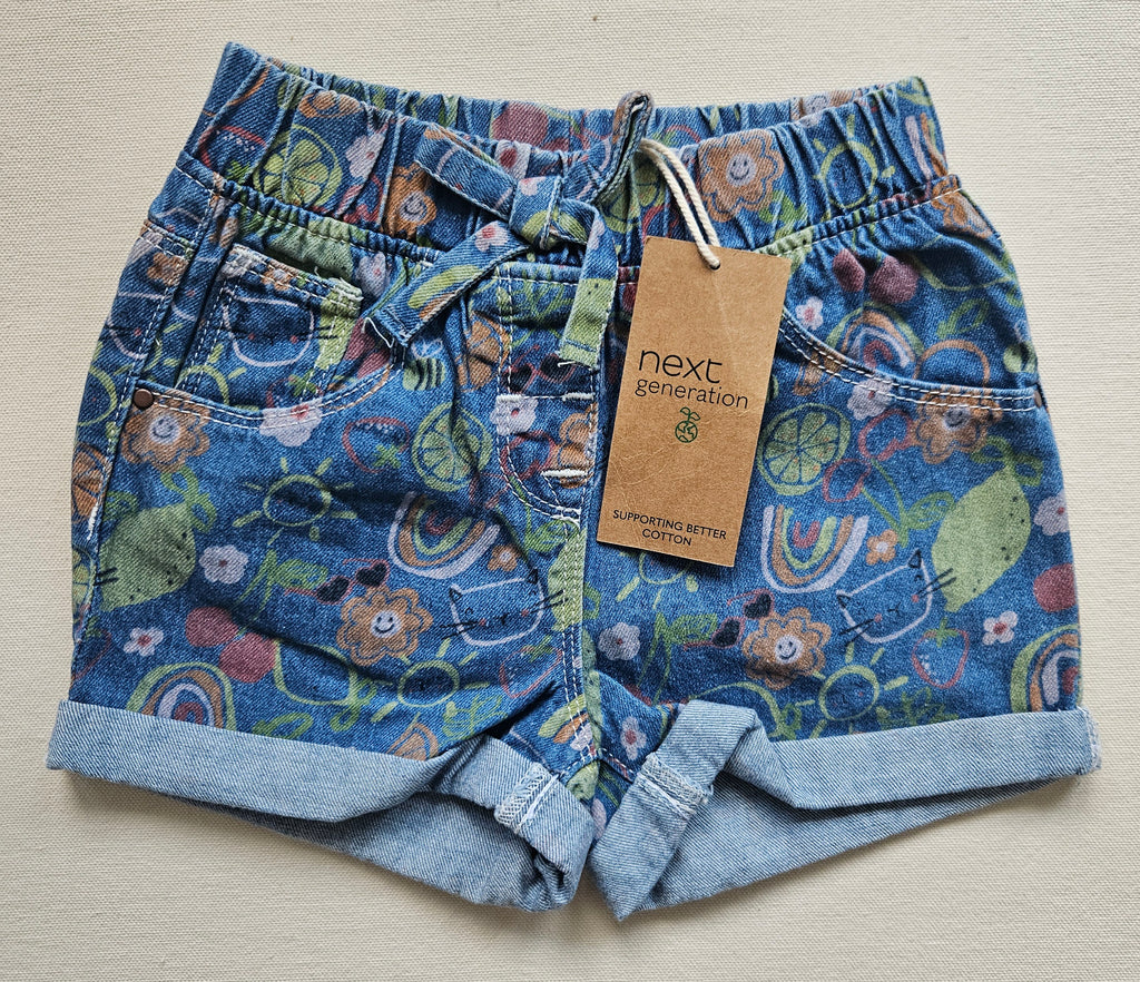 Next Outfit-Set mit Strickjacke & Shorts Neu | Gr. 92
