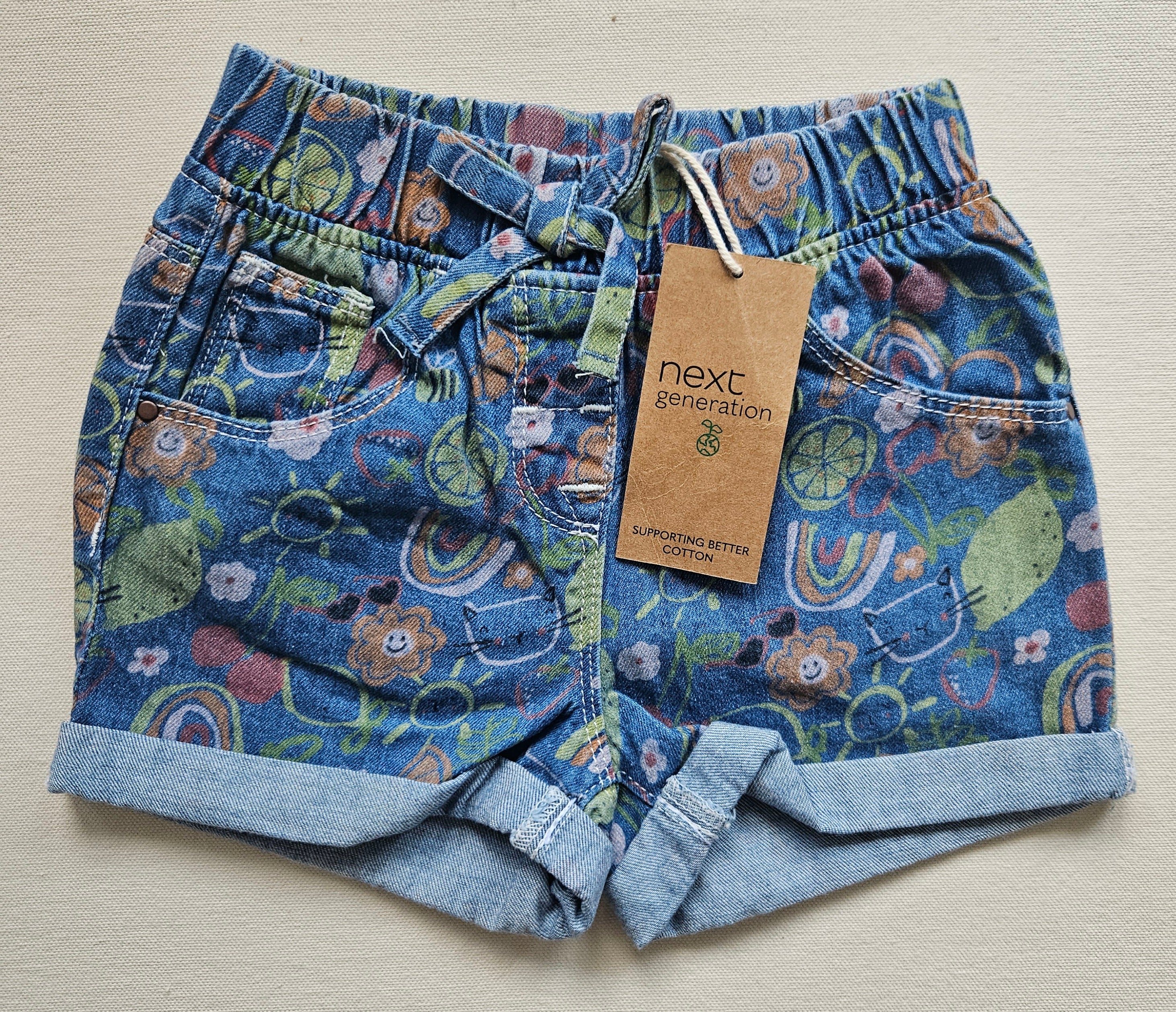 Next Outfit-Set mit Strickjacke & Shorts Neu | Gr. 92