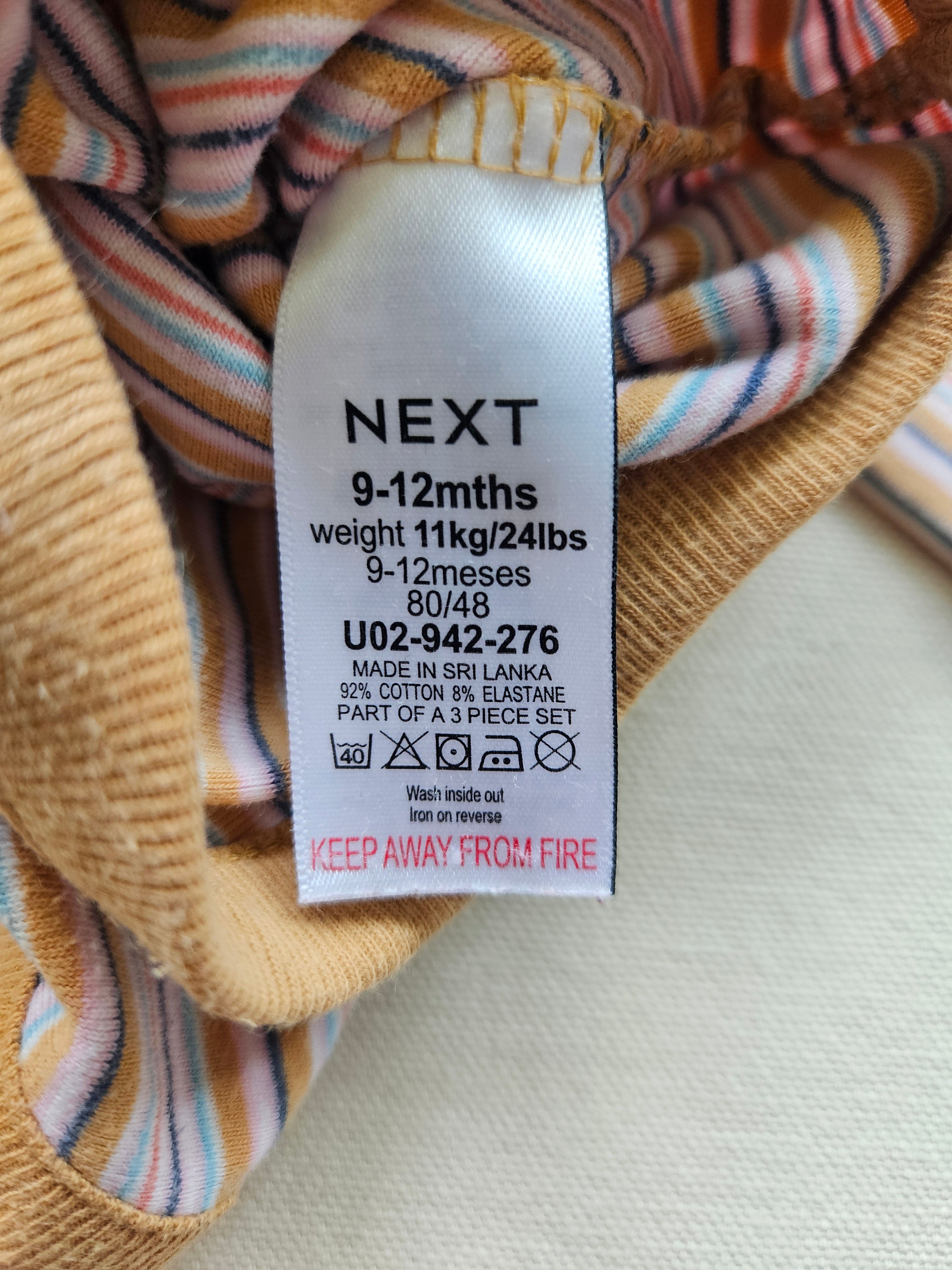 Next 3-teiliges Outfit mit Häschenkleid 🐰 | Gr. 80