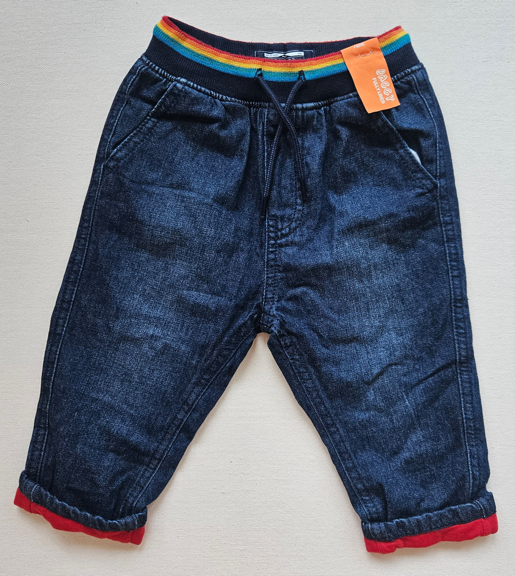 Next Outfit mit Feuerwehr-Shirt & gefütterter Jeans Neu 🚒 | Gr. 80