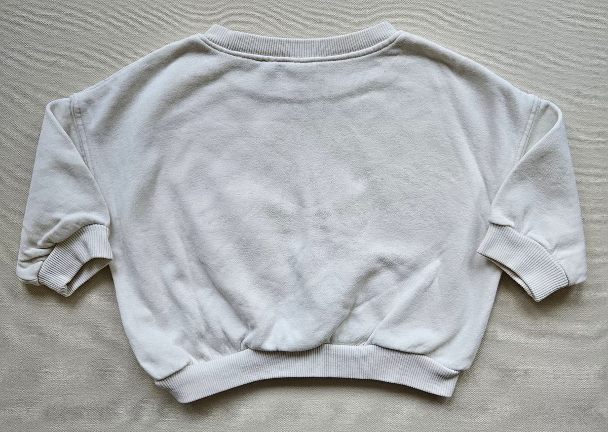 NEXT Sweatshirt „Best Friends Forever“ mit Tüll-Details 🐱🐭🐰 | Gr. 74