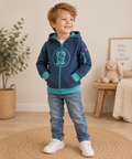 Trollkids Sweatjacke mit Kapuze & Kontrastdetails 🏔️ | Gr. 104