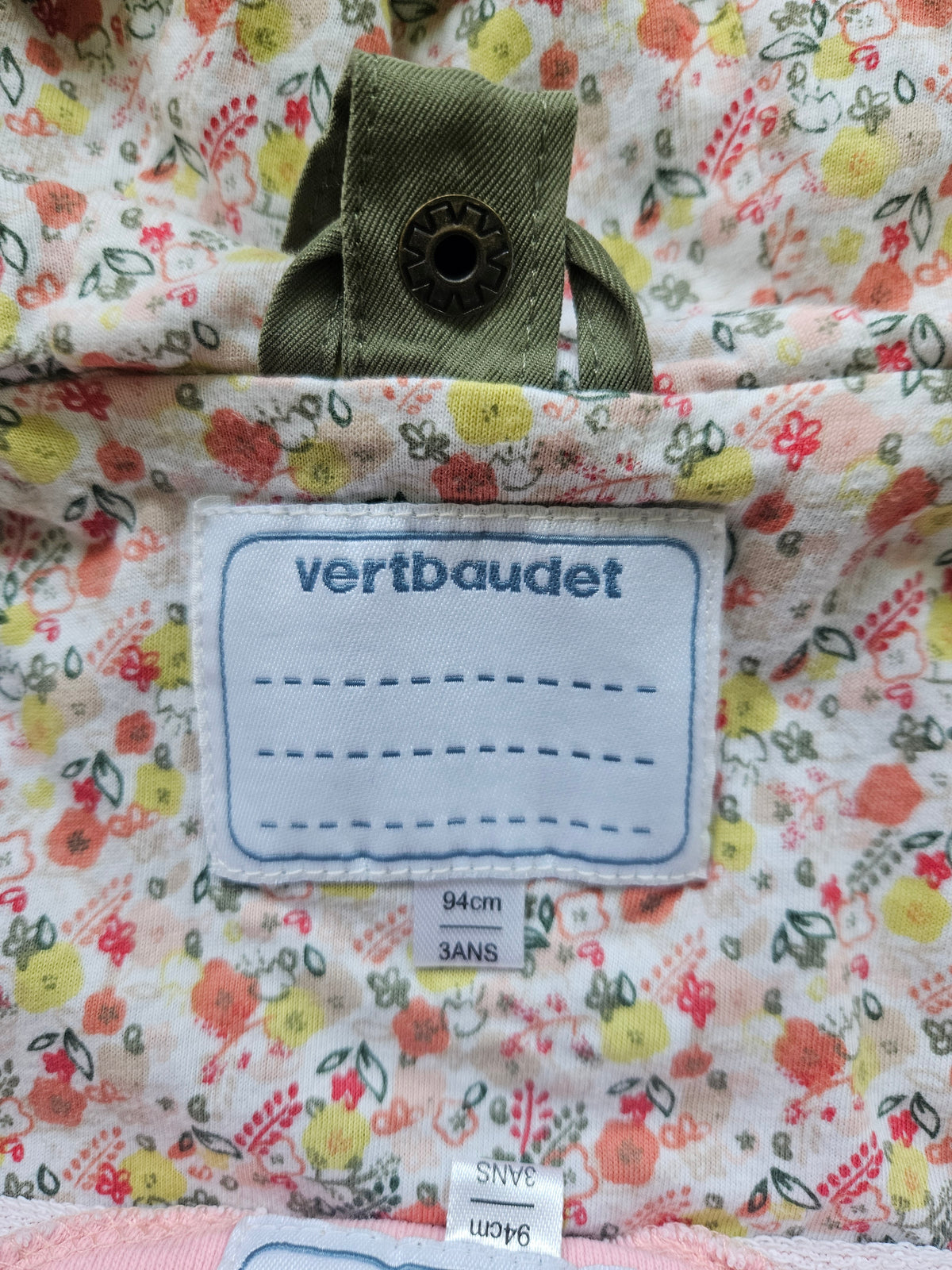 Vertbaudet 3-in-1 Parka mit herausnehmbarer Innenjacke 🌿🌸 | Gr. 92
