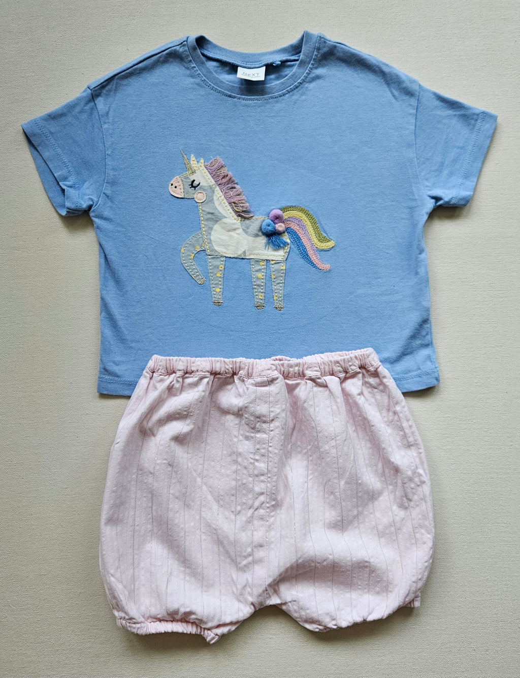 Next 2-teiliges Sommer-Set mit Einhorn 🦄 | Gr. 80