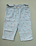 Sommerhose mit Herzchen - Größe 110 - VERTBAUDET