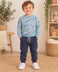 ALANA & NEXT Jungen-Set – Dino-Sweatshirt & Jogginghose 🦕 | Gr. 98