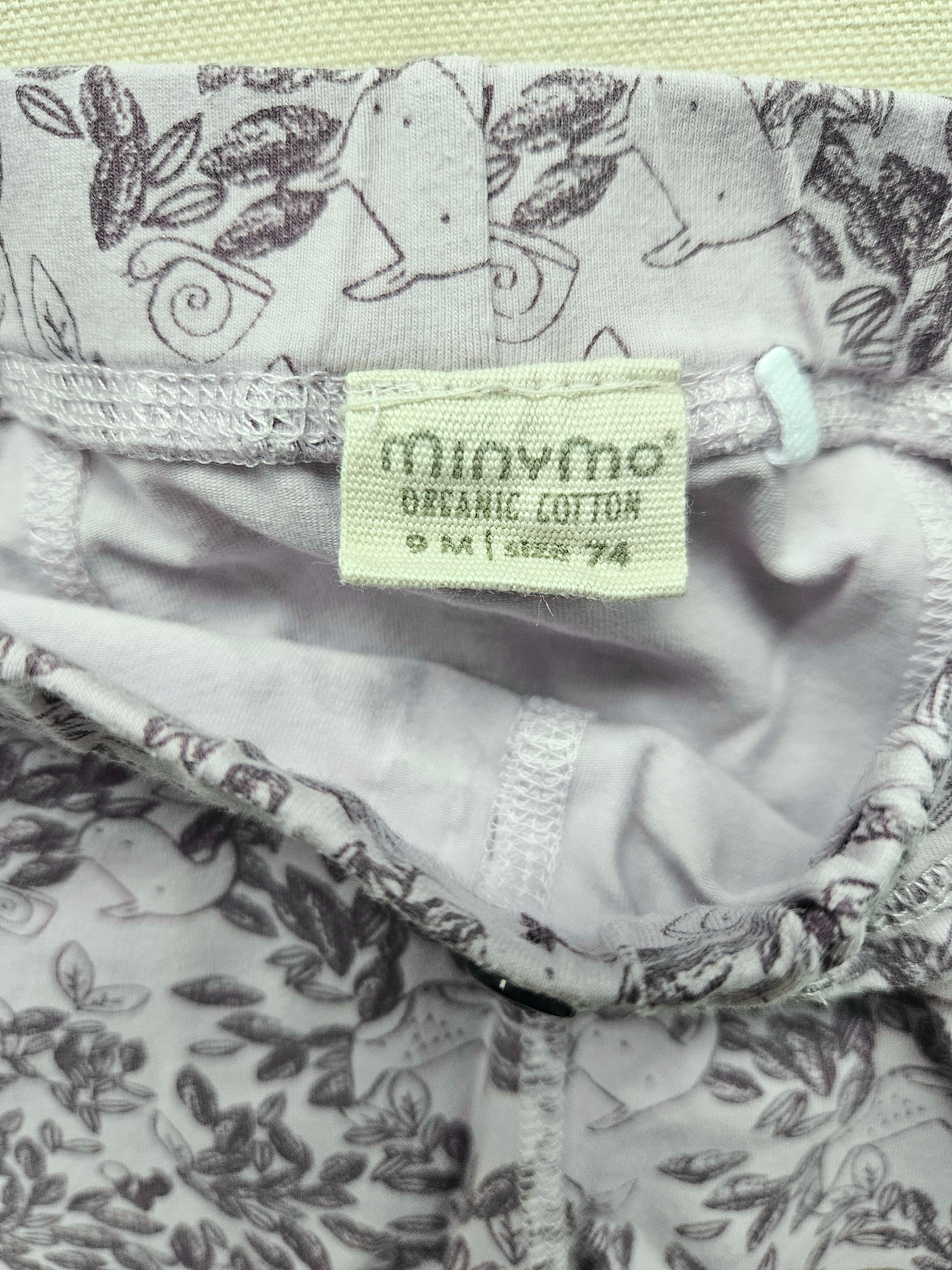 Minymo Organic Cotton Set mit Langarmshirt & Leggings | Gr. 74