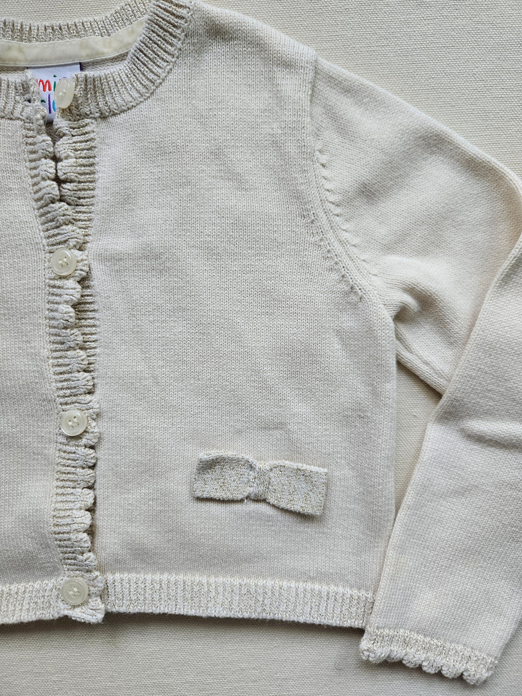 Name It & Mini Club 2-teiliges Outfit mit Rock & Strickjacke | Gr. 92