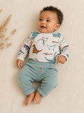 H&M & Jacky Baby Outfit Dino | 2-teilig | Gr. 68