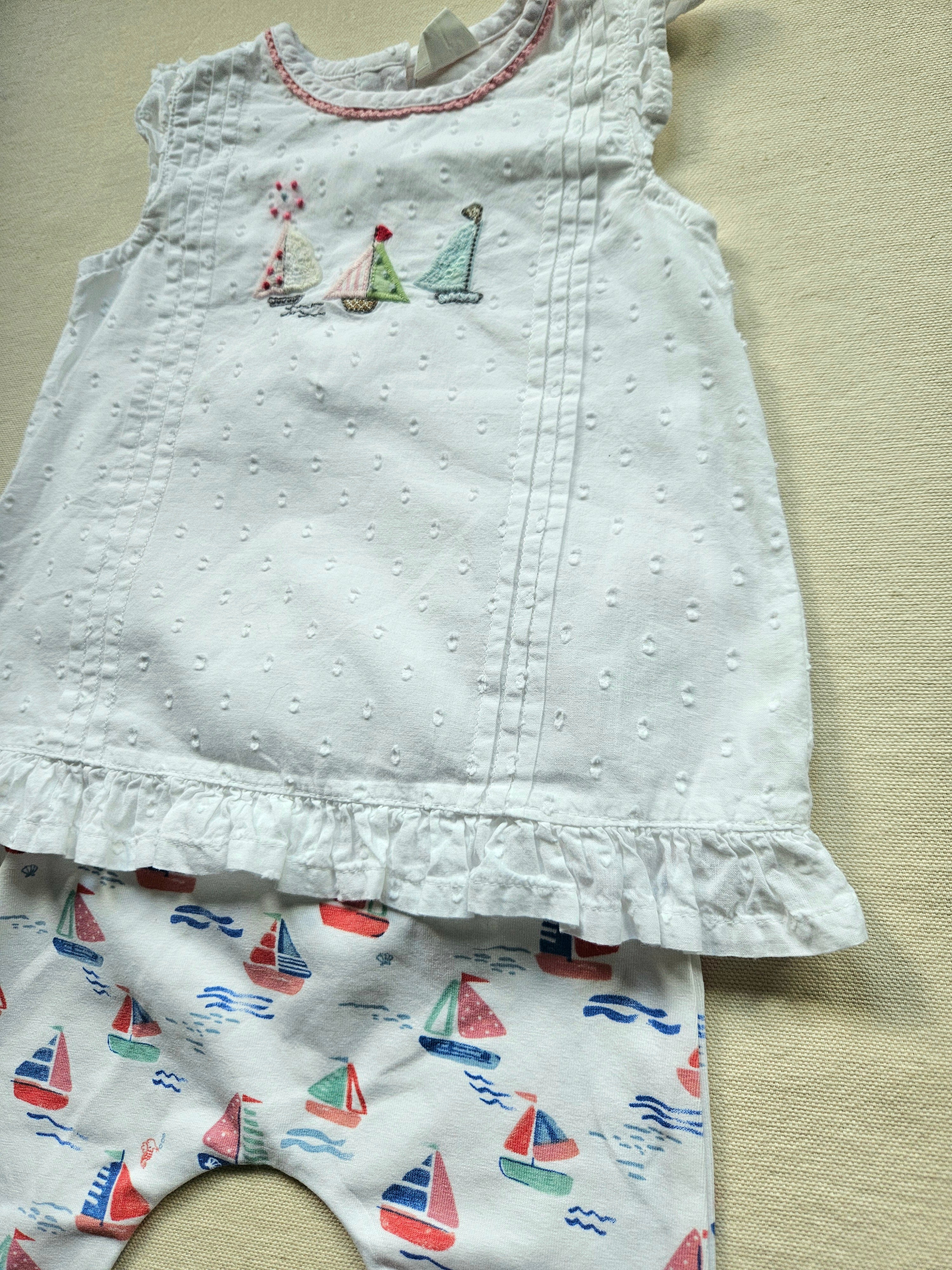 Next Segelboot-Set Tunika & Leggings ⛵️ | Gr. 68