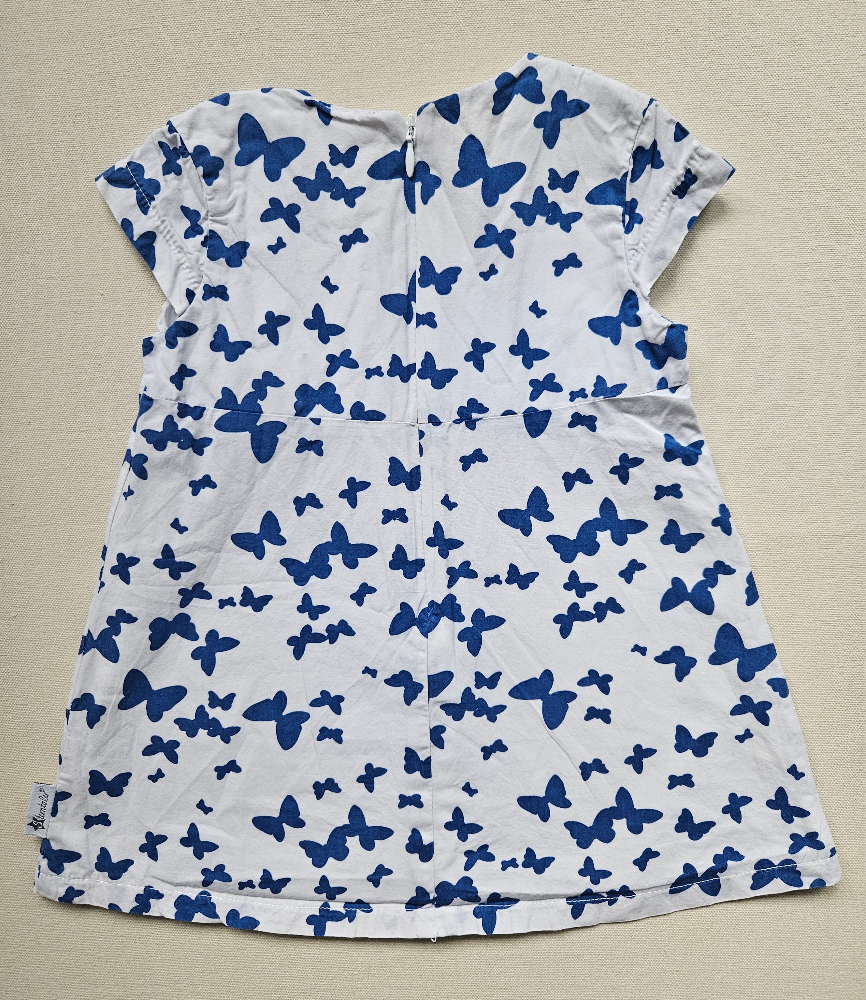 Sterntaler Kleid mit Schmetterlingsmuster 🦋 | Gr. 74