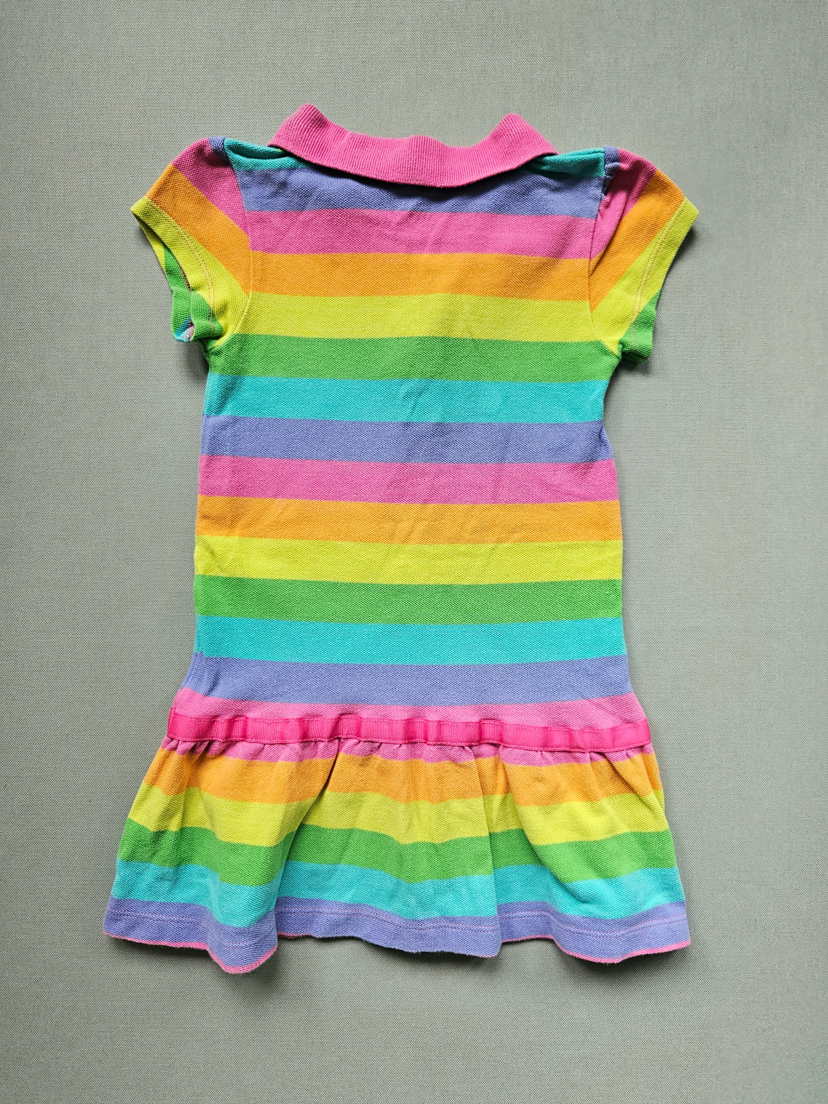 Bunt gestreiftes Sommerkleid – Größe 104 – Carter’s