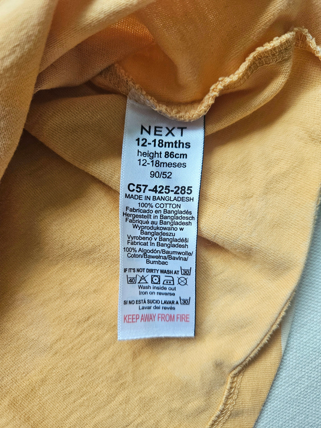 NEXT Kleid mit Blumenmuster | Gr. 86