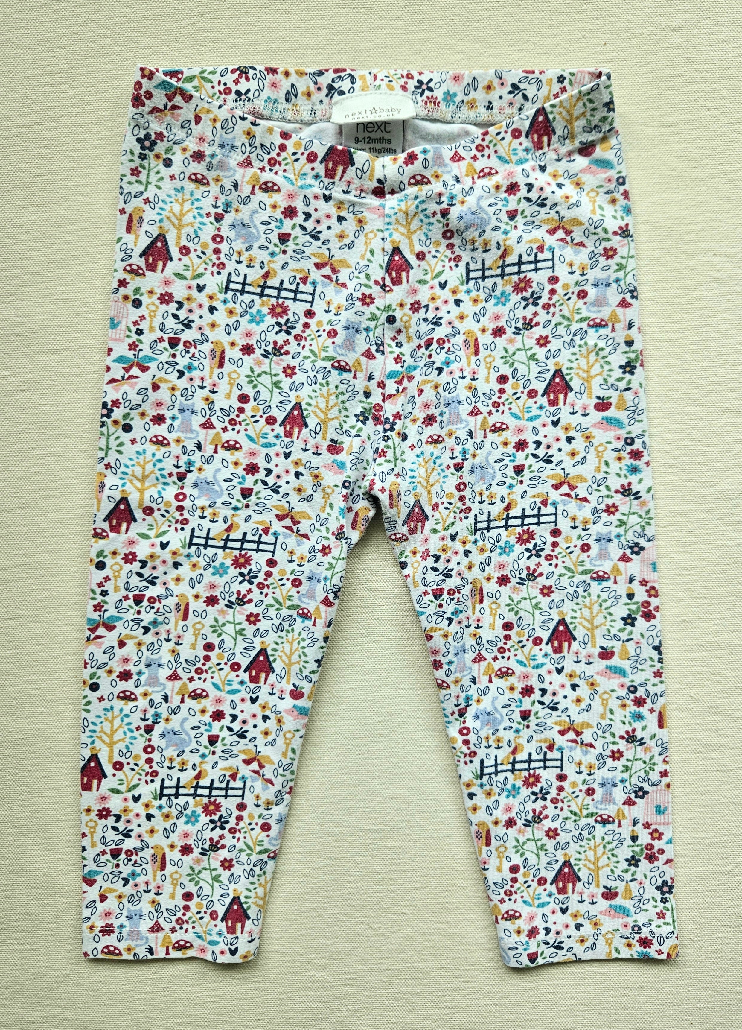 Next 2-teiliges Set mit Langarmshirt & Leggings 🏠 | Gr. 74