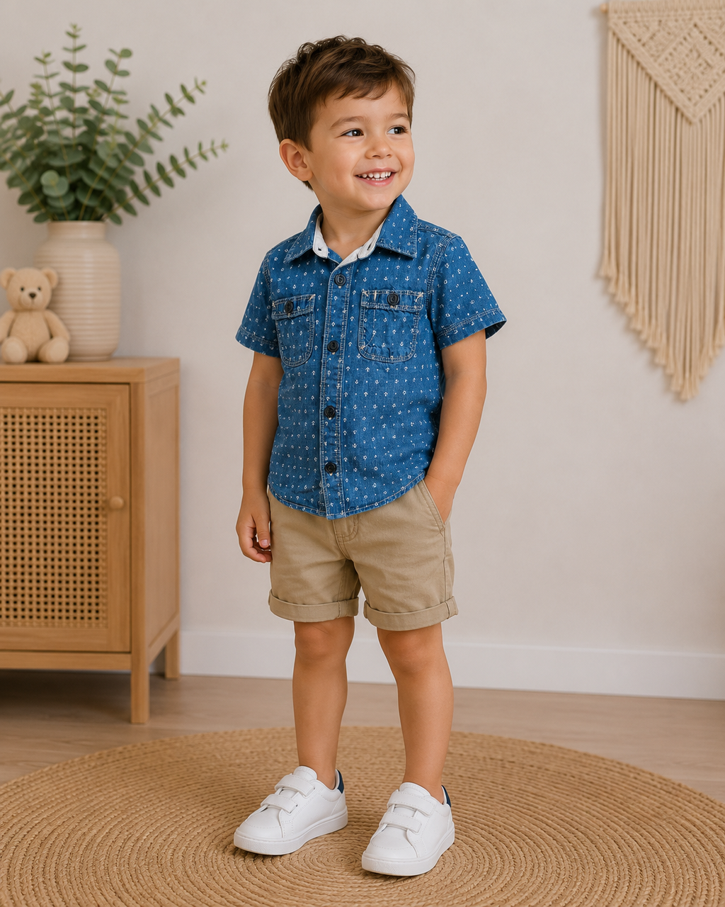 BabyGap Hemd mit Anker-Muster ⚓️ | Gr. 104