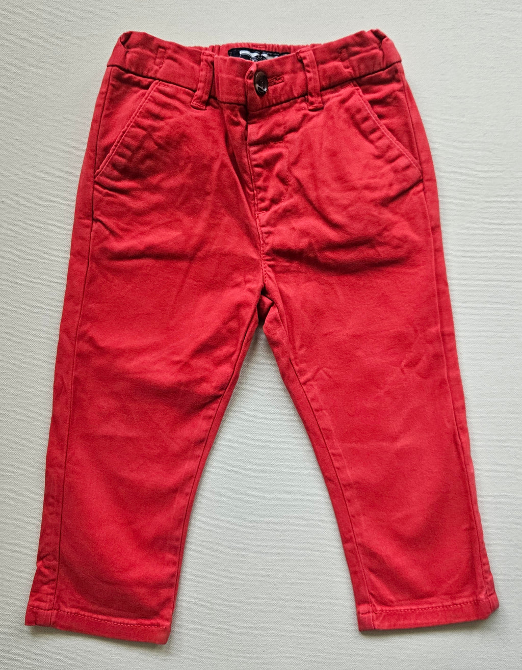 Next Chinohose Rot | Gr. 80