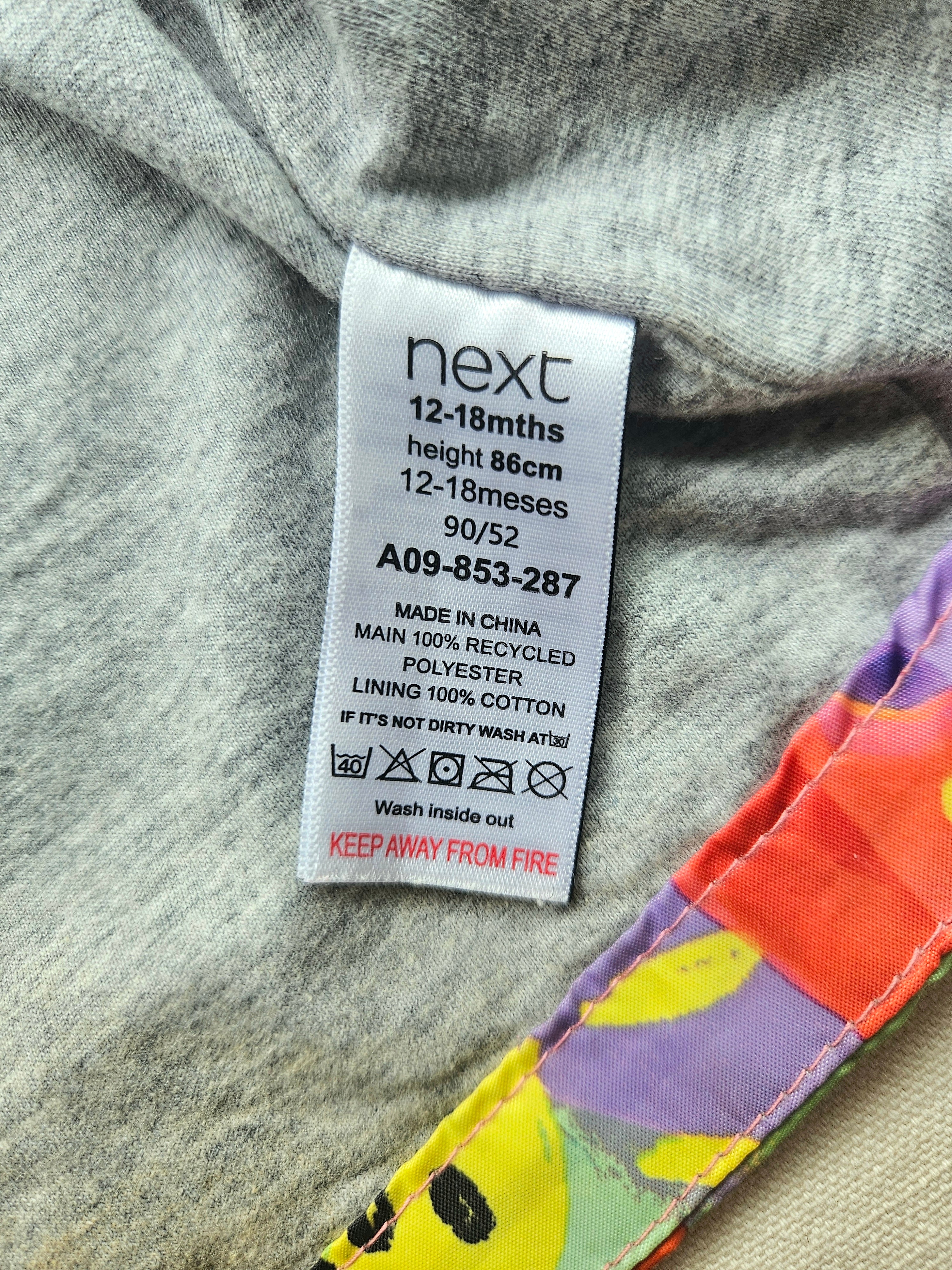 Next Regenbogen & Tiere Übergangsjacke 🌈 | Gr. 86