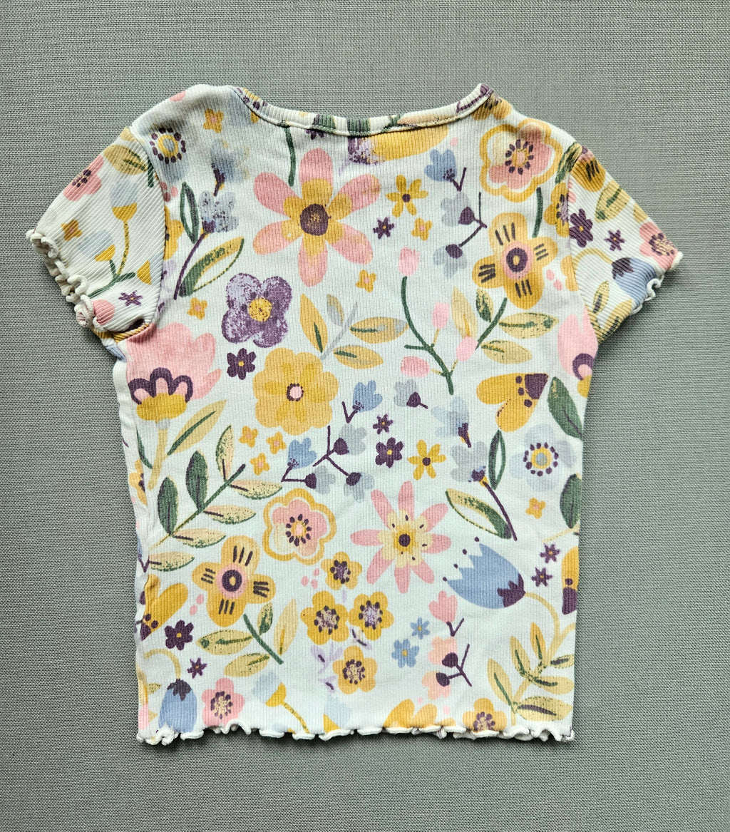 Next Sommer-Set floral Shorts + Shirt 🌻 | Gr. 86