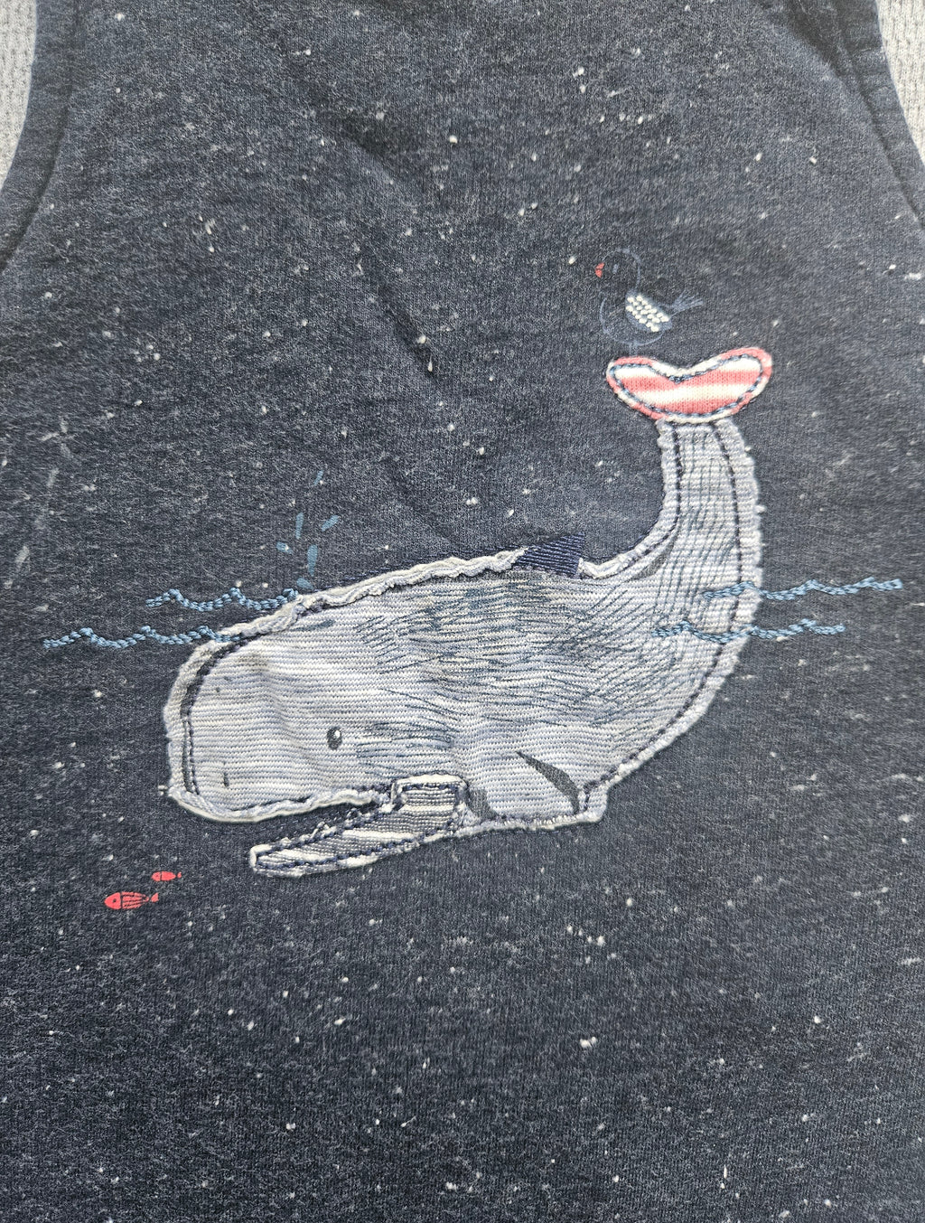 People Wear Organic Latzoverall & NEXT Shirt mit Wal 🐋 | Gr. 86/92
