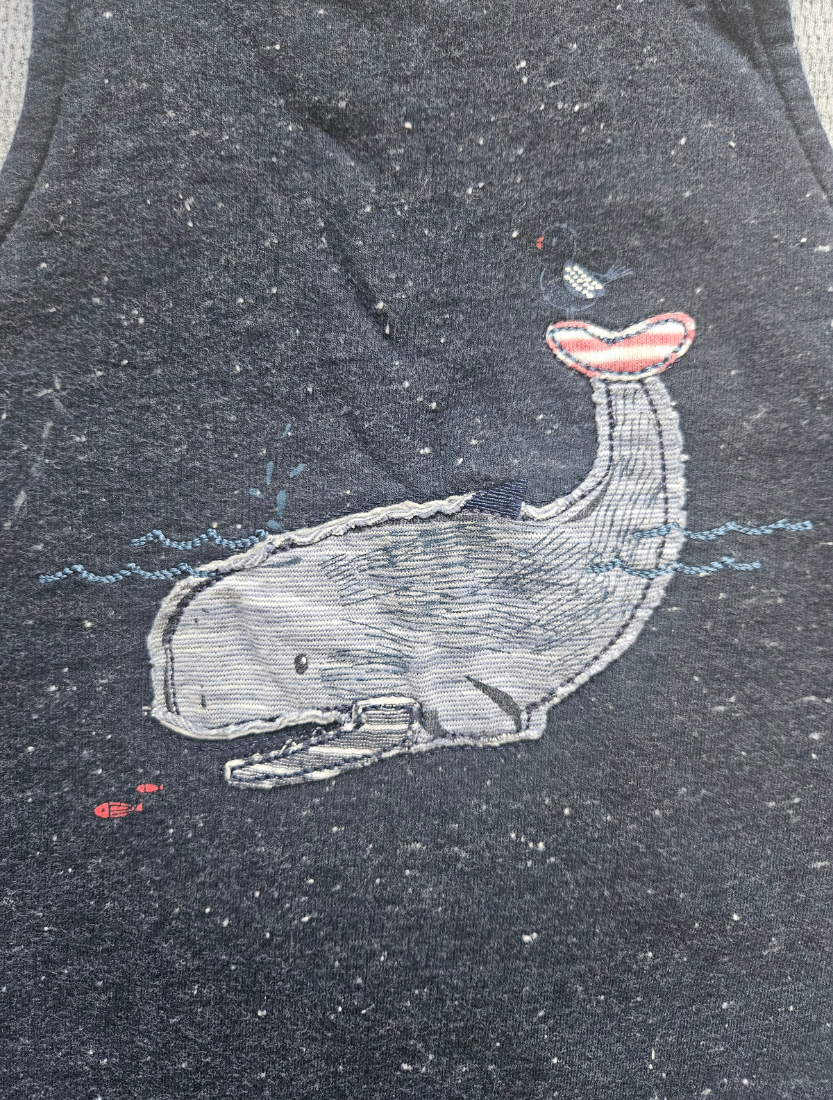 People Wear Organic Latzoverall & NEXT Shirt mit Wal 🐋 | Gr. 86/92