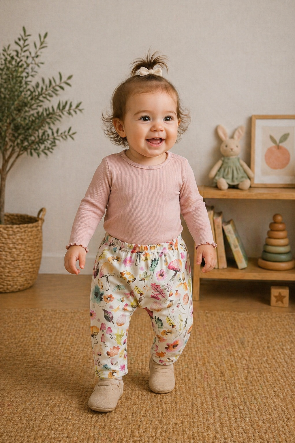 Next Outfit Langarmshirt + Leggings 🍄‍🟫 | Gr. 80