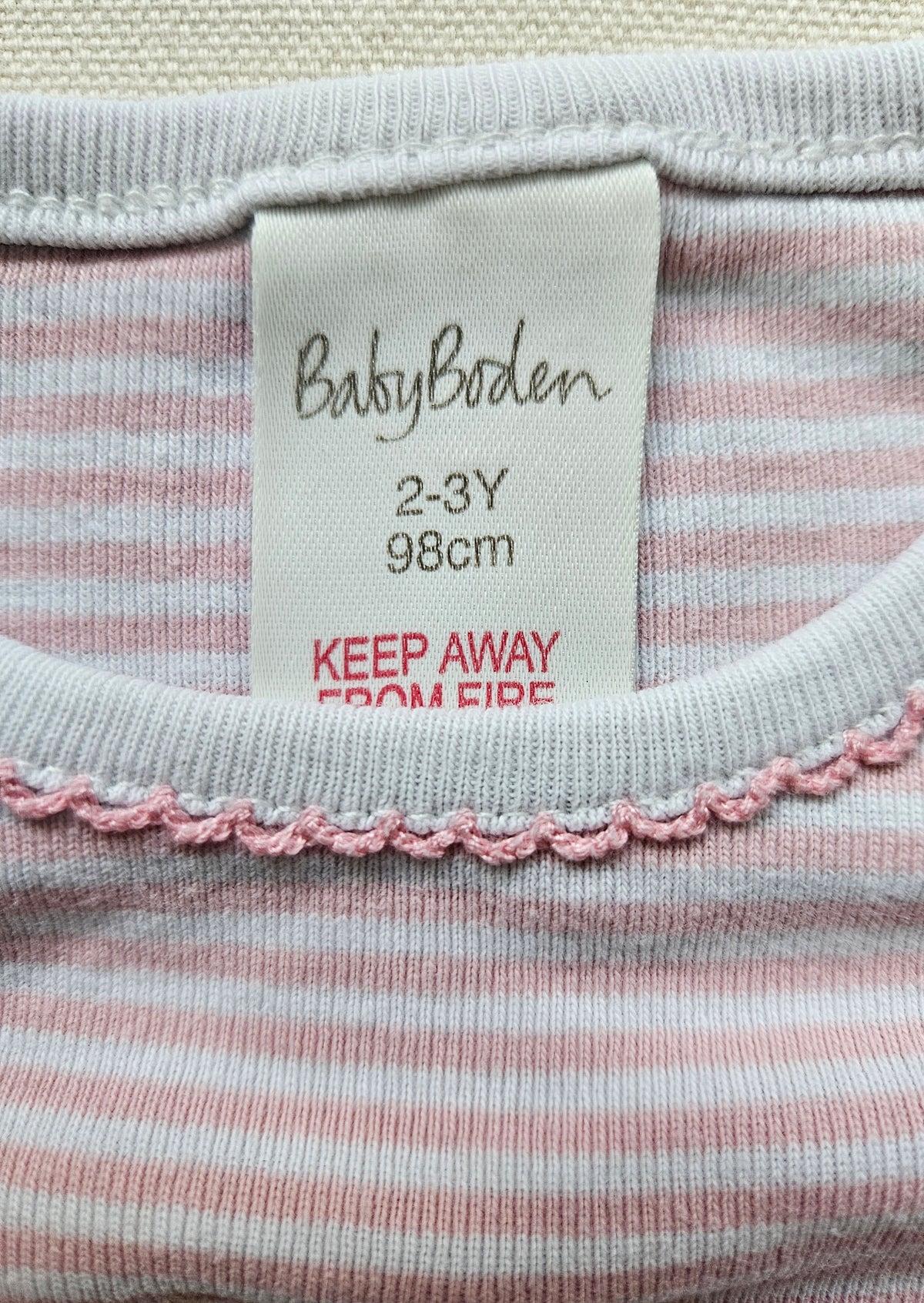 Baby Boden Langarmbody mit Gänse-Stickerei | Gr. 98