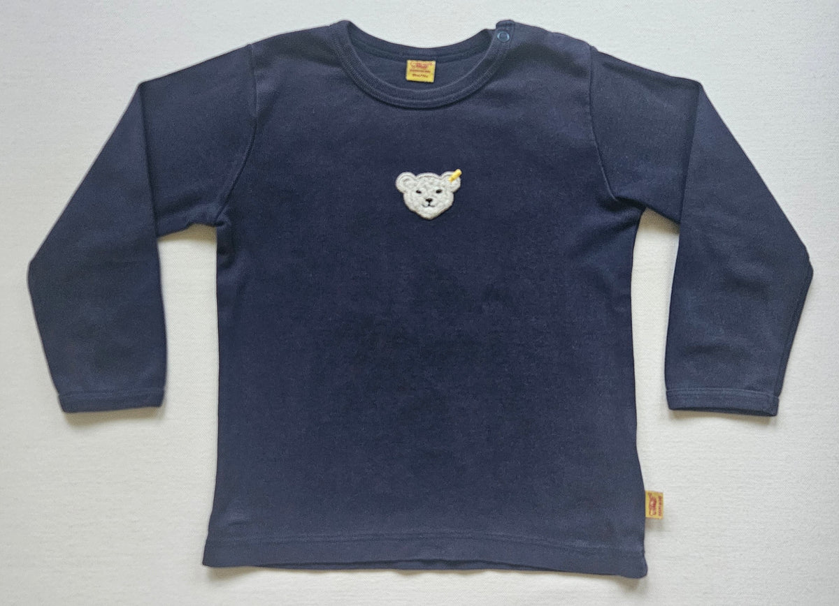 Steiff Langarmshirt mit Teddy-Applikation 🐻 | Gr. 80