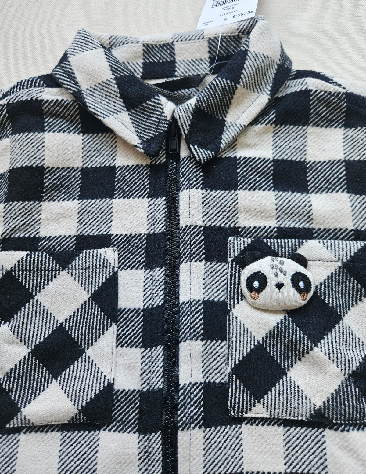 NEXT 2-teiliges Jungen-Set mit Panda 🐼 | Gr. 92 | NEU mit Etikett
