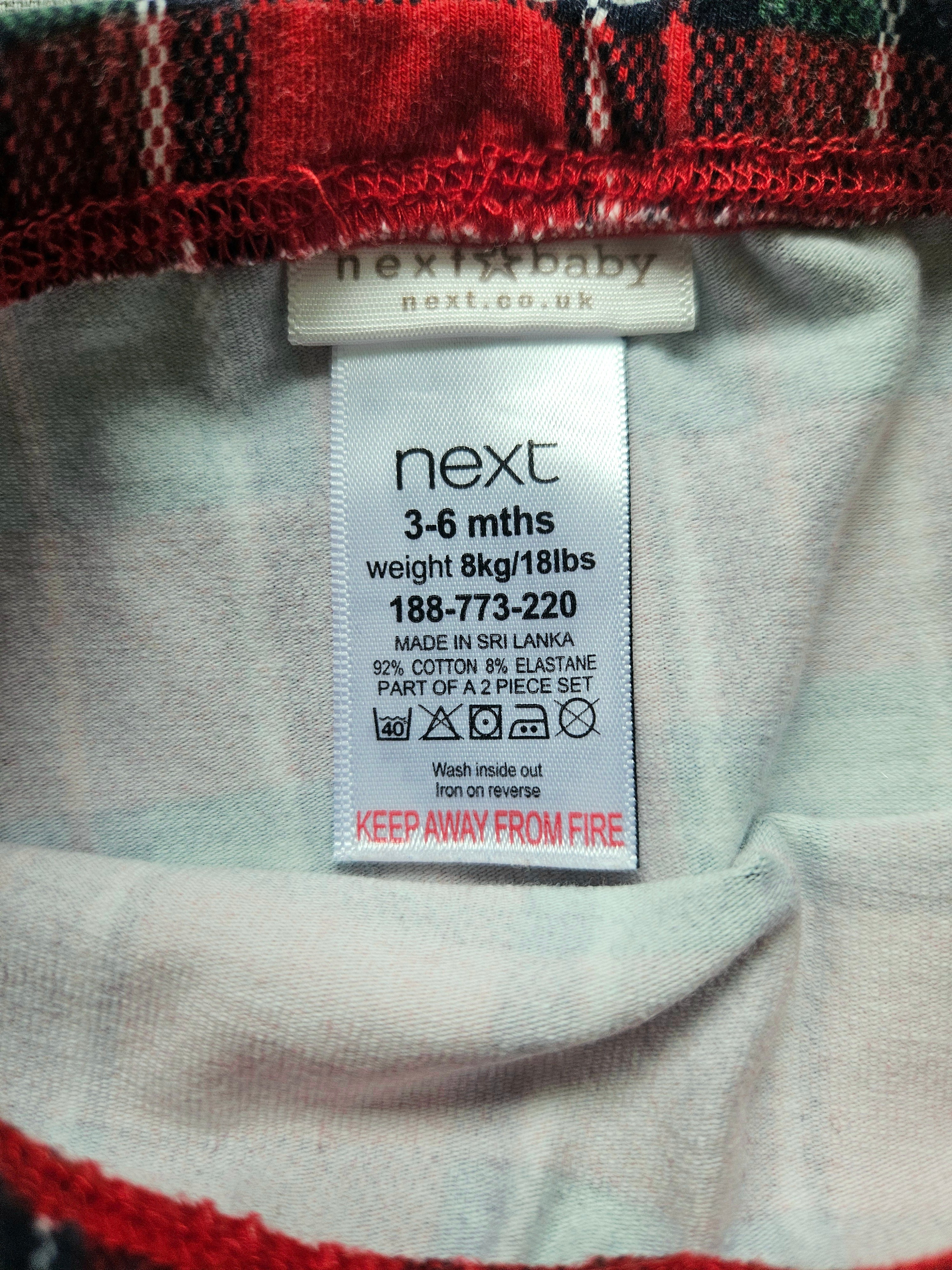 Next Outfit-Set Denim-Tunika + Leggings | Gr. 68