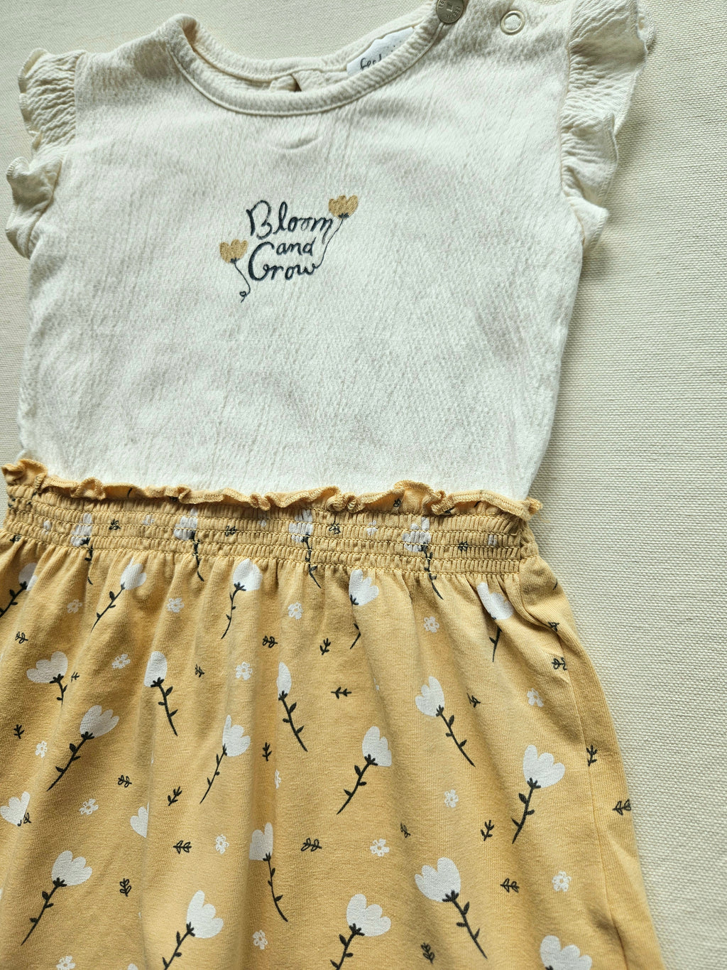 Feetje Kleid „Bloom and Grow“ 🏵 | Gr. 74