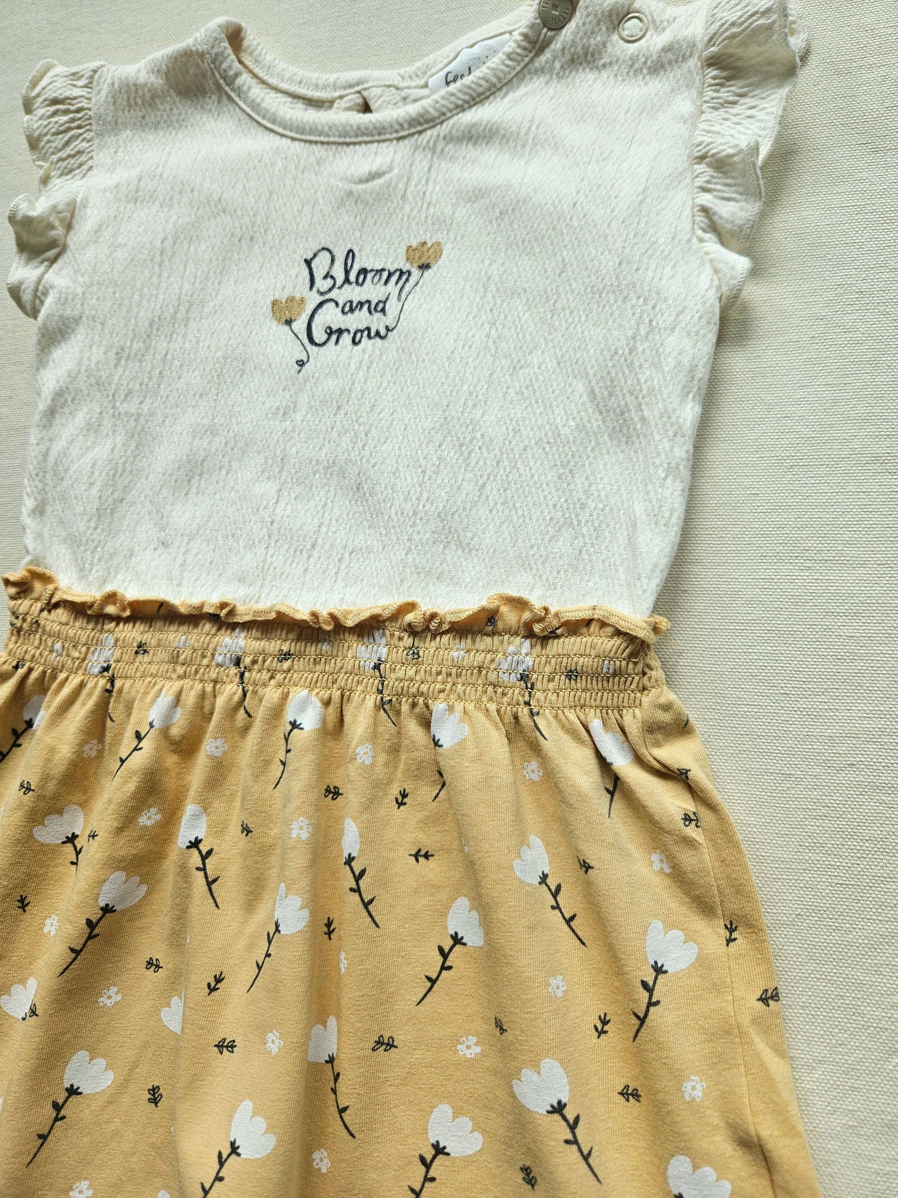 Feetje Kleid „Bloom and Grow“ 🏵 | Gr. 74