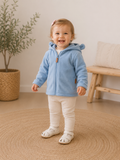 Name It Fleecejacke mit Teddy-Ohren | Gr. 86
